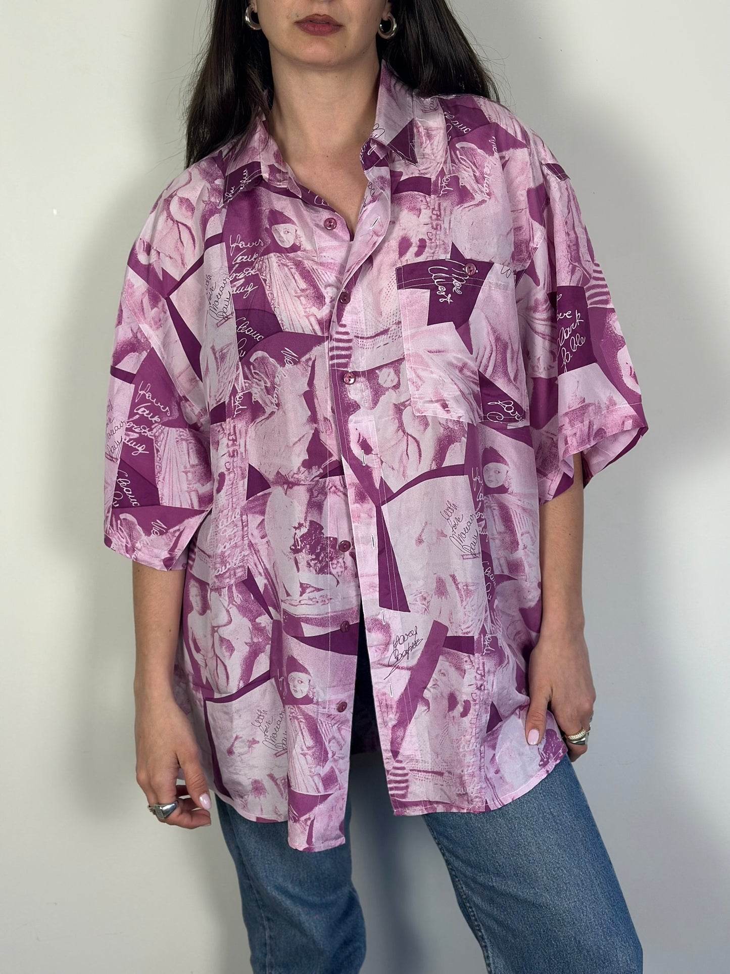 Vintage Patterned Shirt