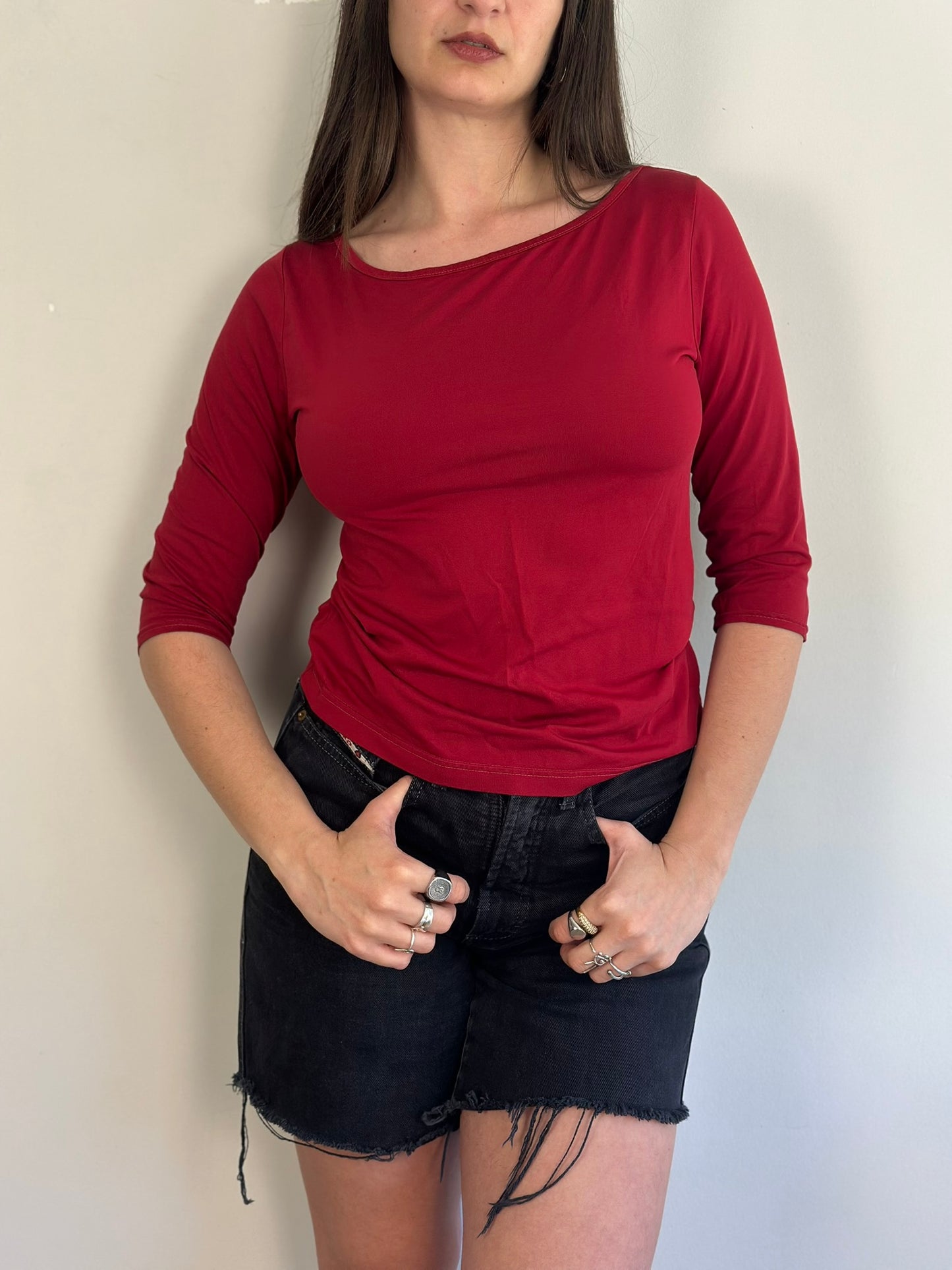 Red Blouse