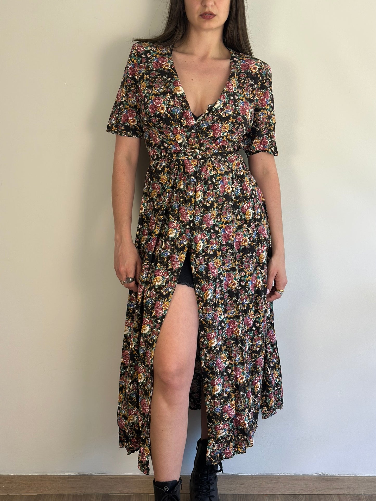 Vintage Floral Dress