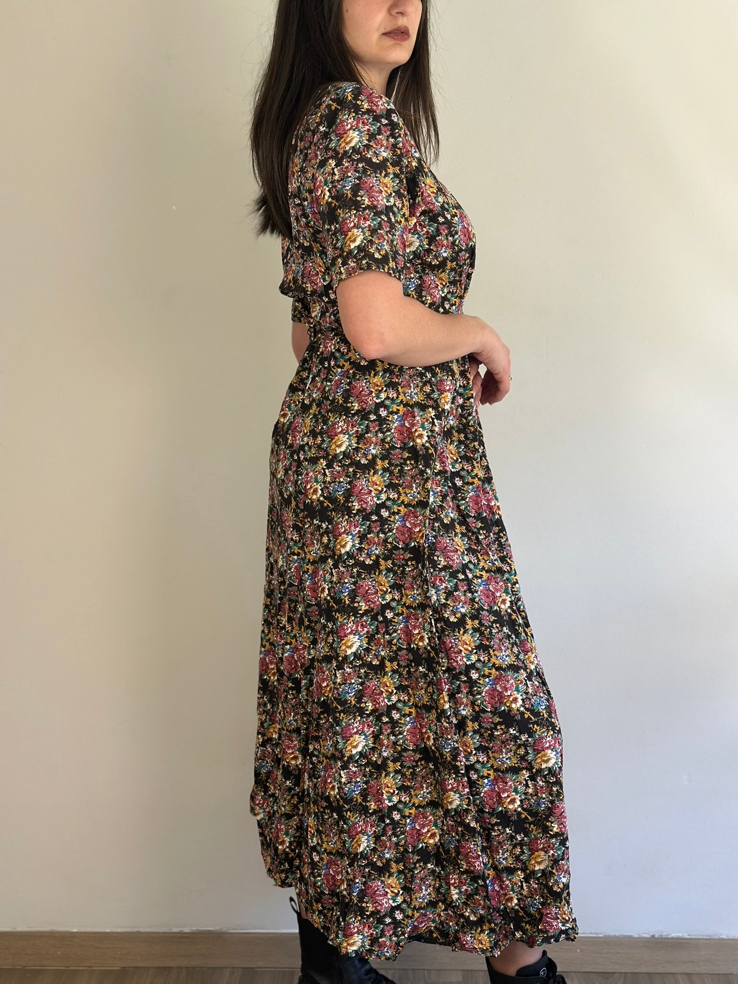 Vintage Floral Dress