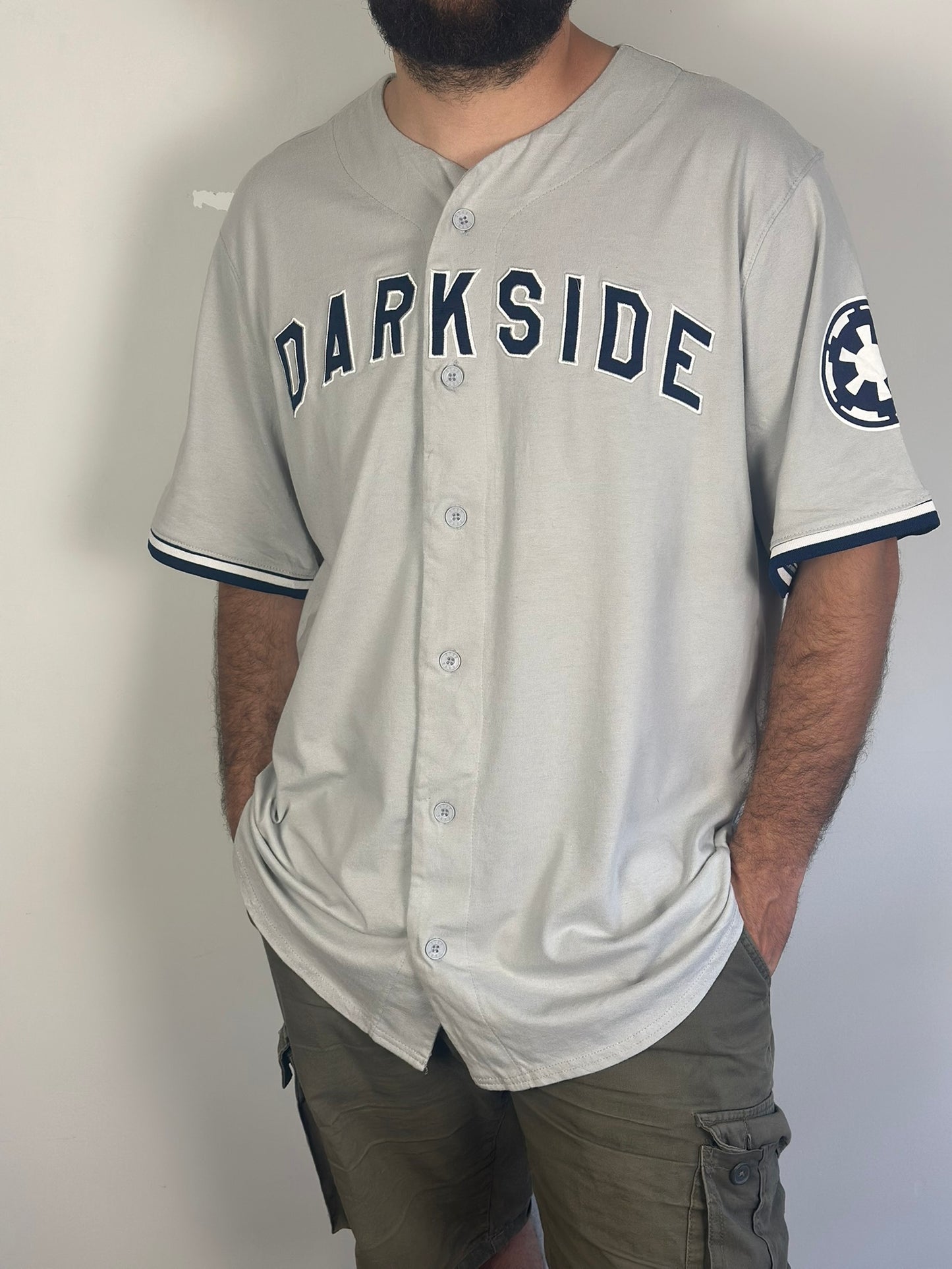 Star Wars Short-Sleeve Dark Side Baseball Jersey