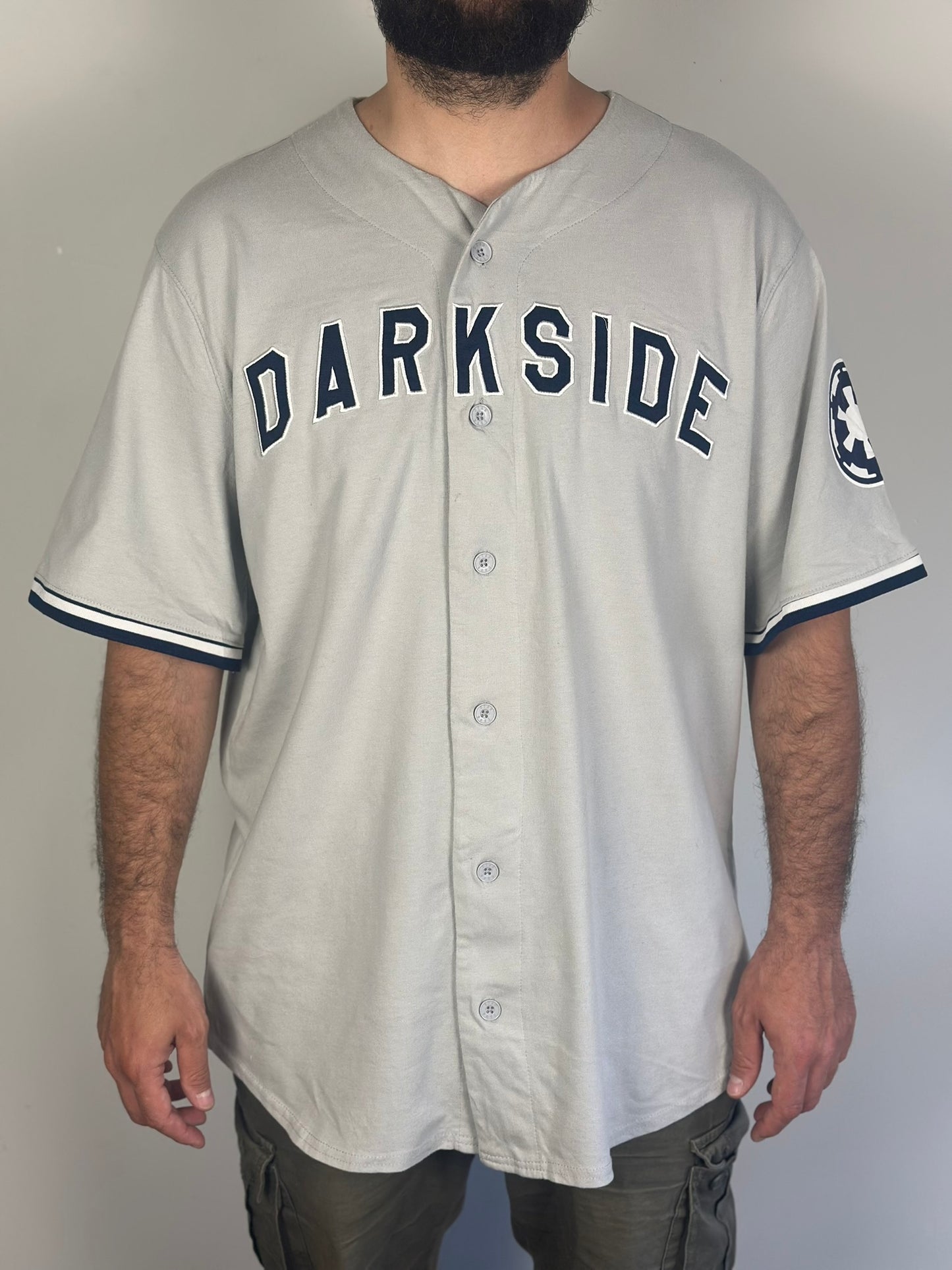 Star Wars Short-Sleeve Dark Side Baseball Jersey