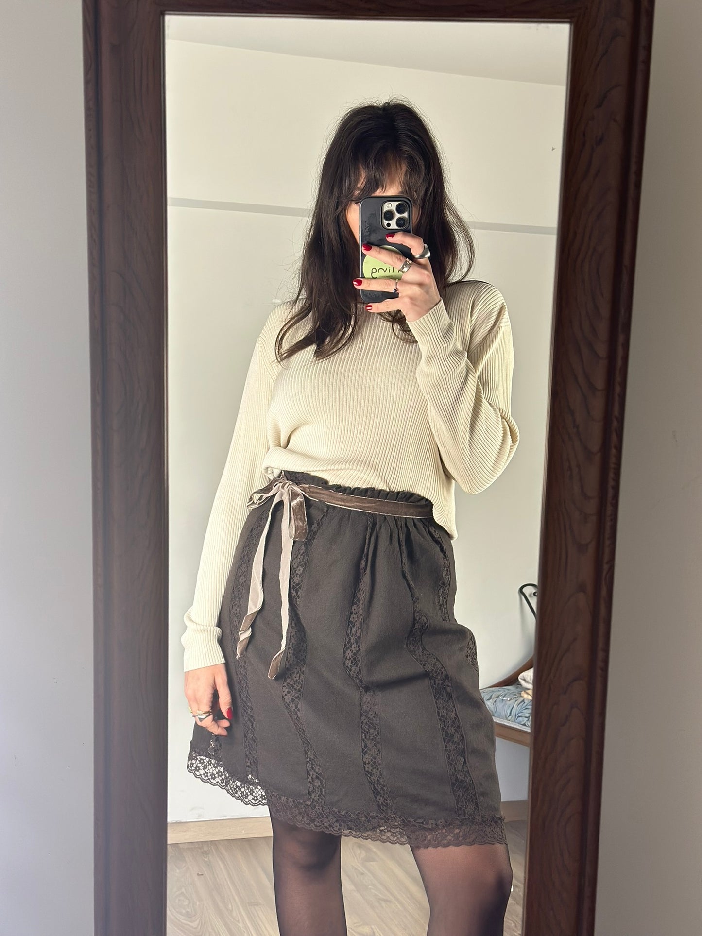 Vintage Brown Skirt