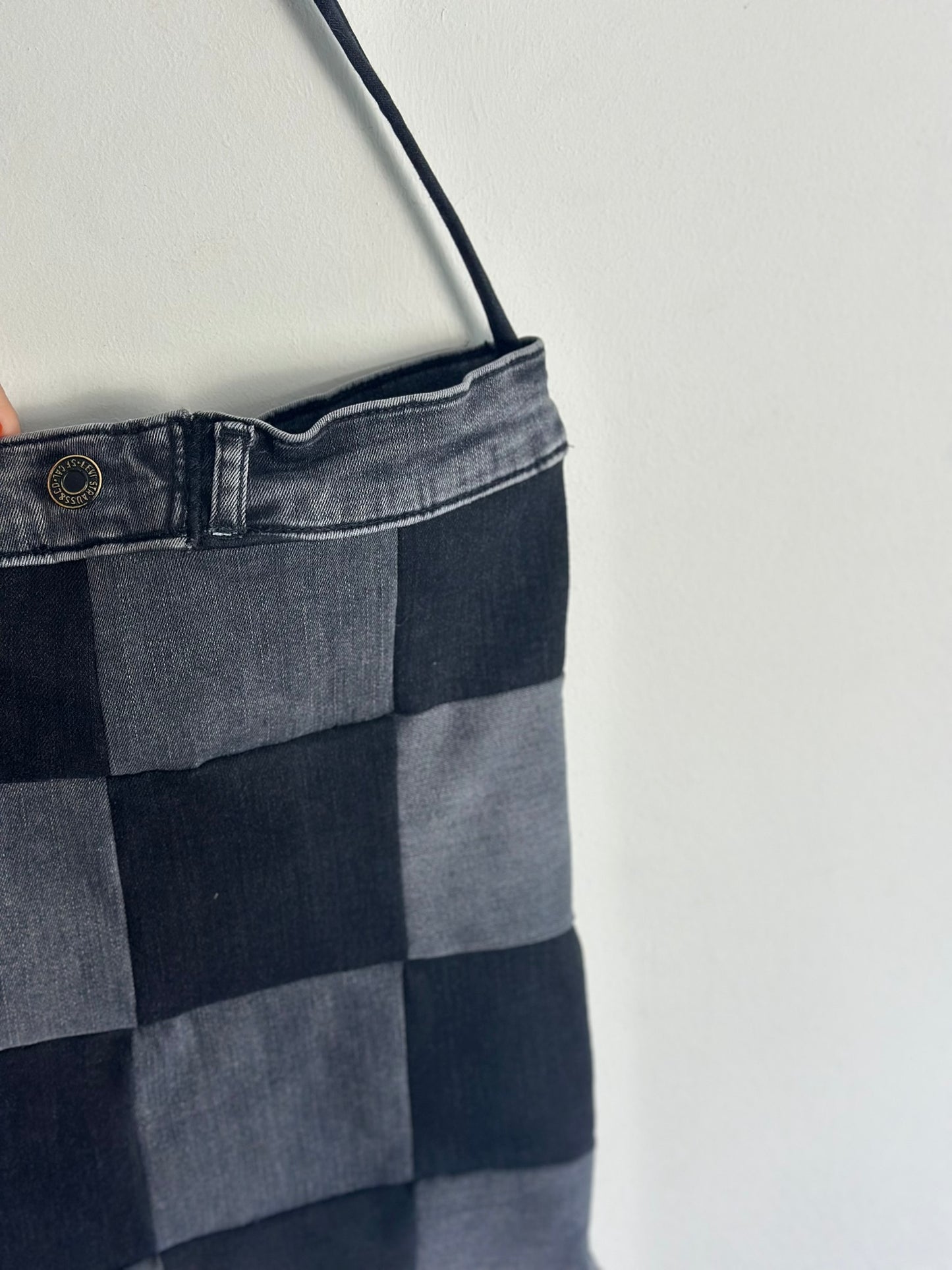 Upcycled Denim Tote Bag