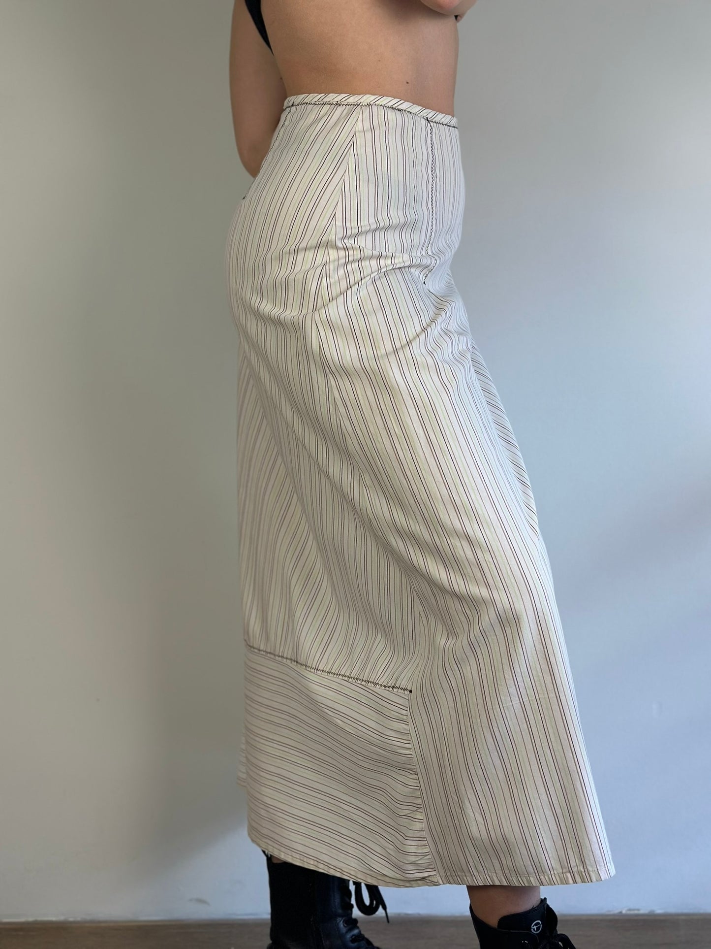Vintage Striped Skirt