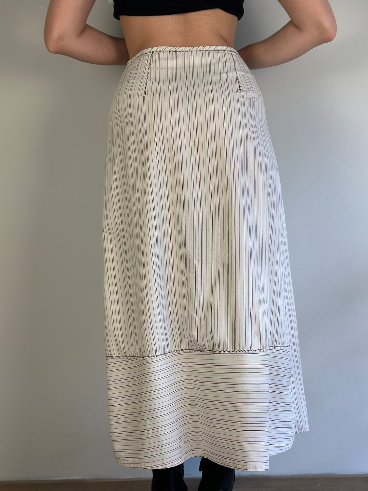 Vintage Striped Skirt