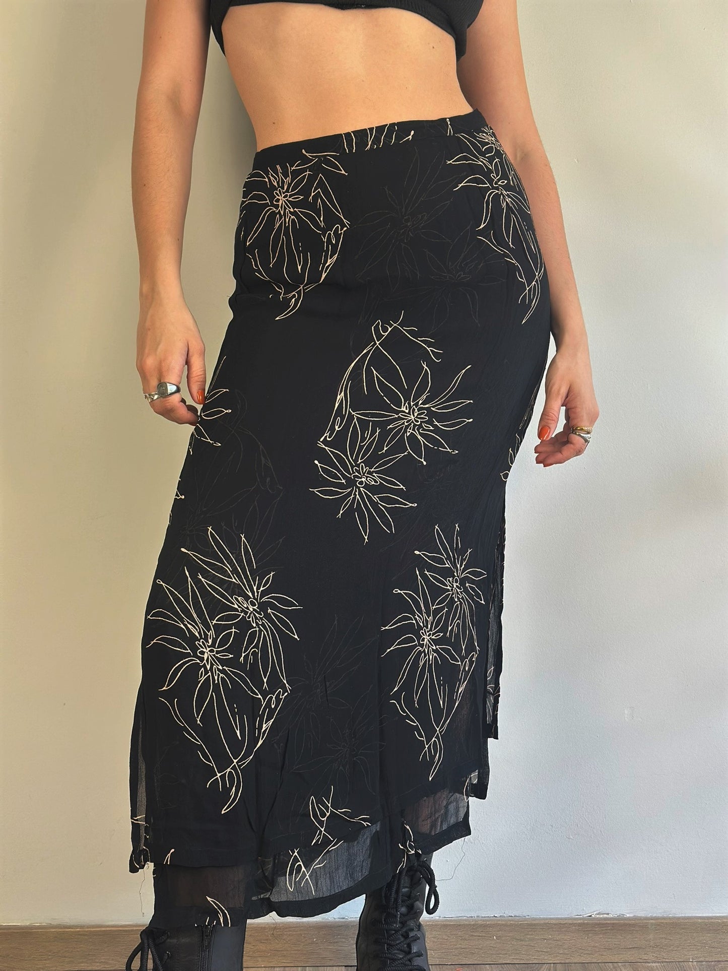 Vintage Maxi Skirt