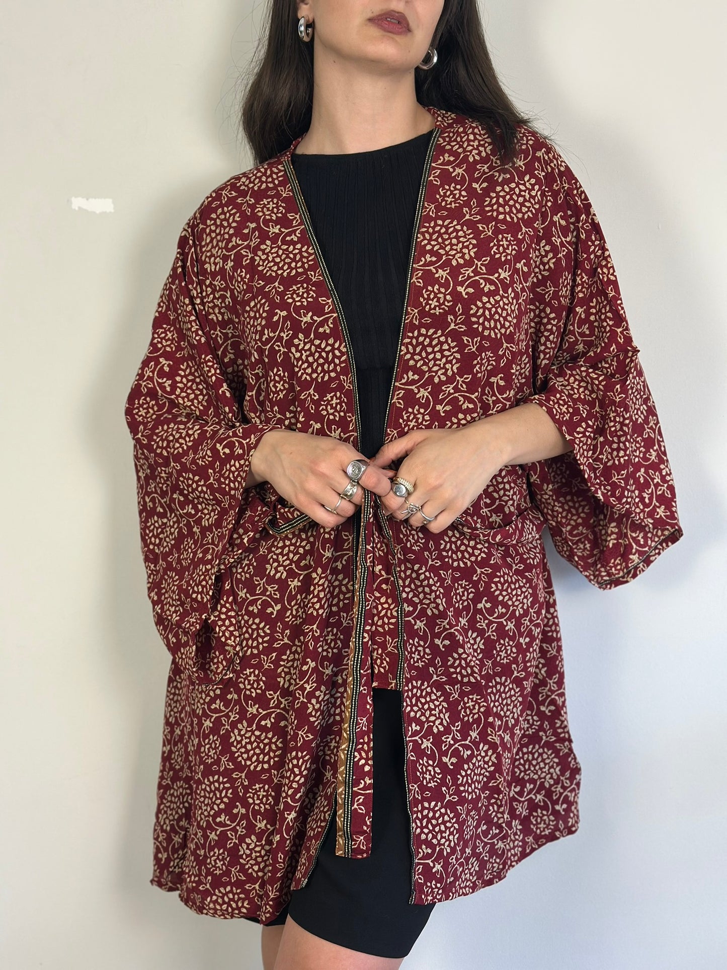 Recycled Silk Kimono