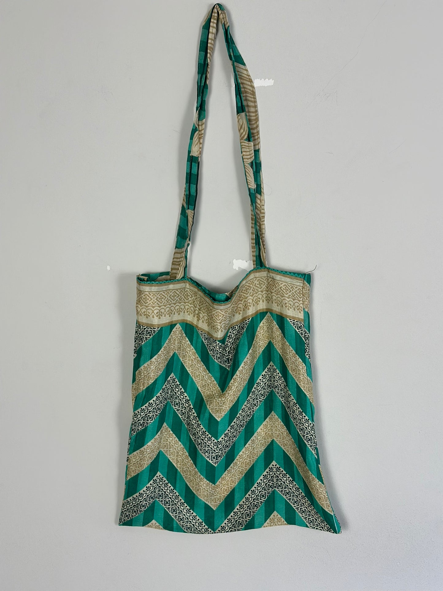 Recycled Silk Tote Bag