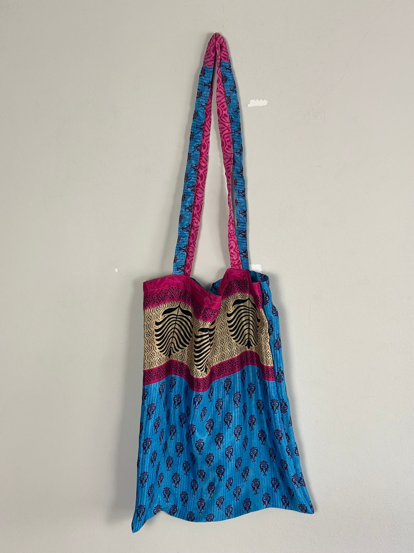 Recycled Silk Tote Bag