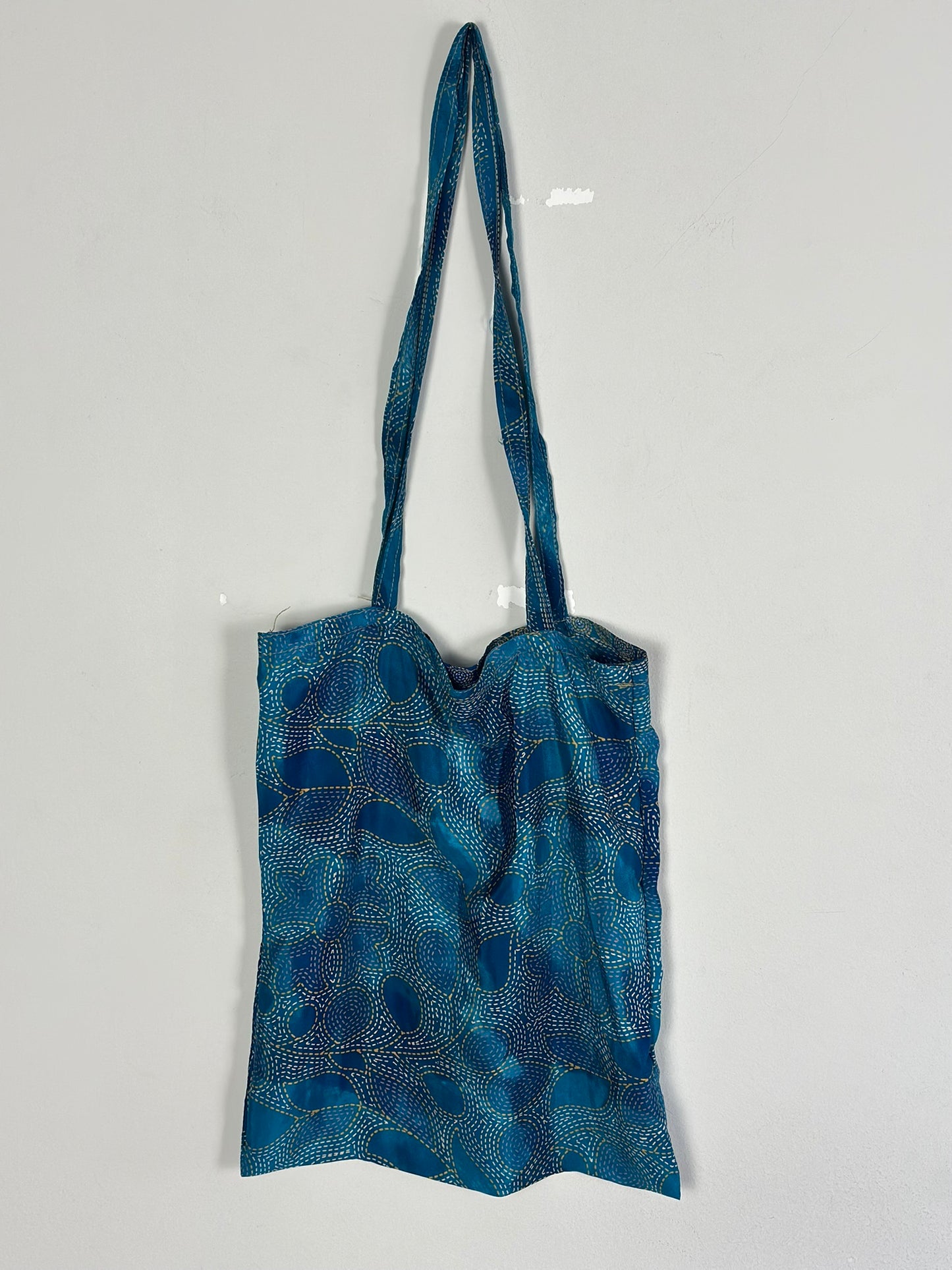 Recycled Silk Tote Bag