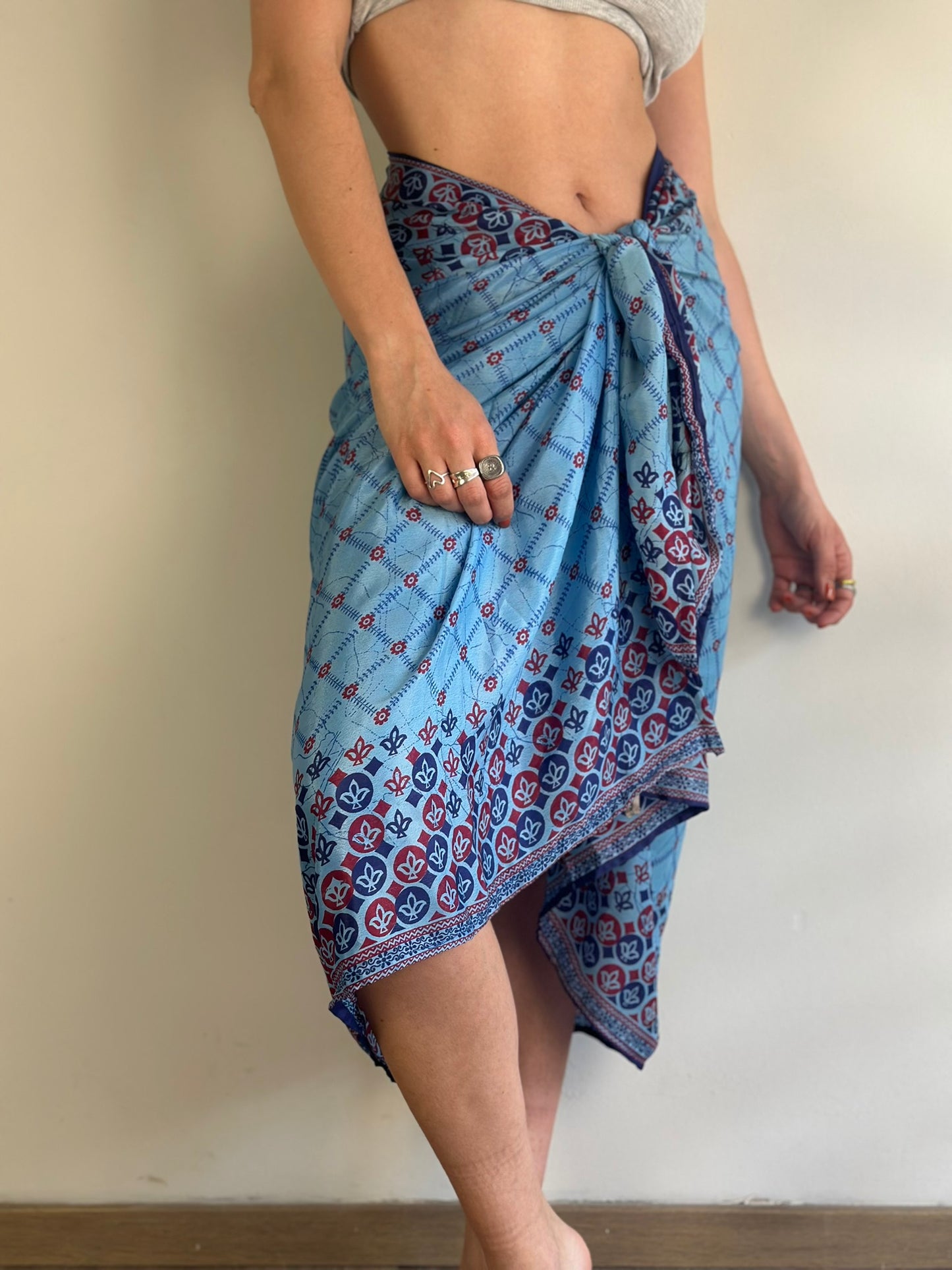 Sari Silk Pareo