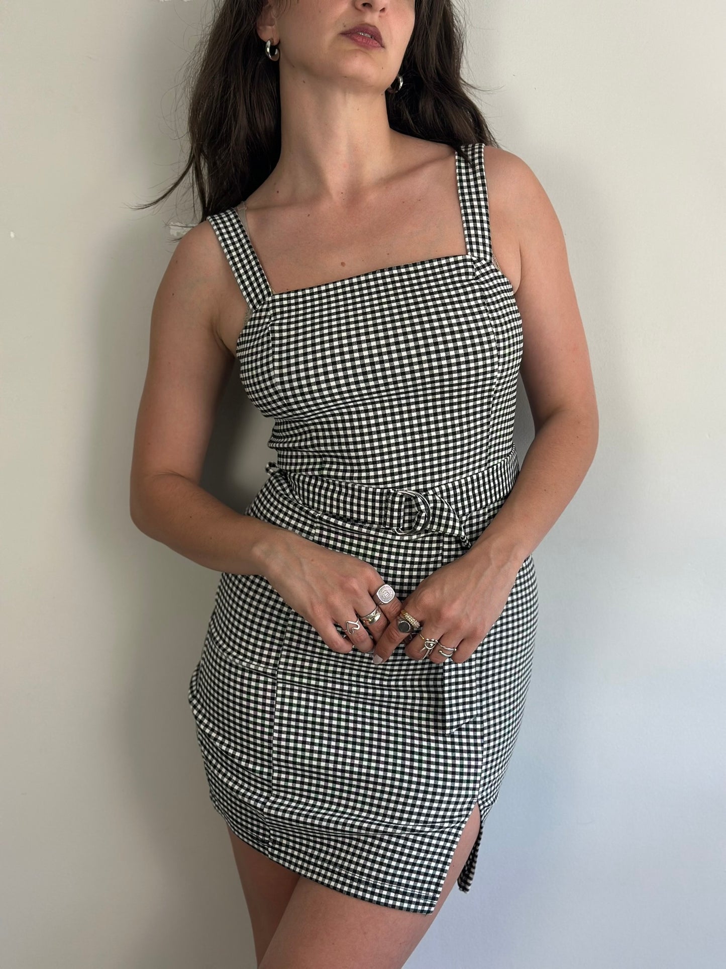 Vintage Plaid Dress