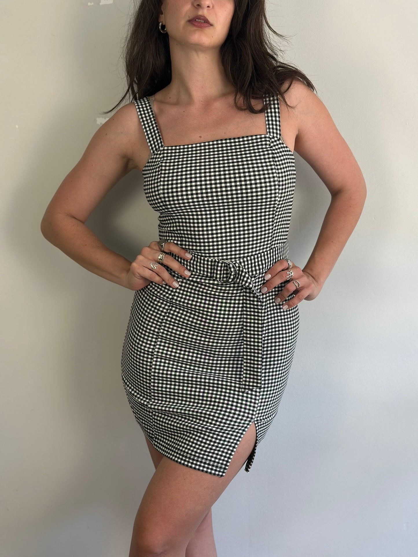 Vintage Plaid Dress