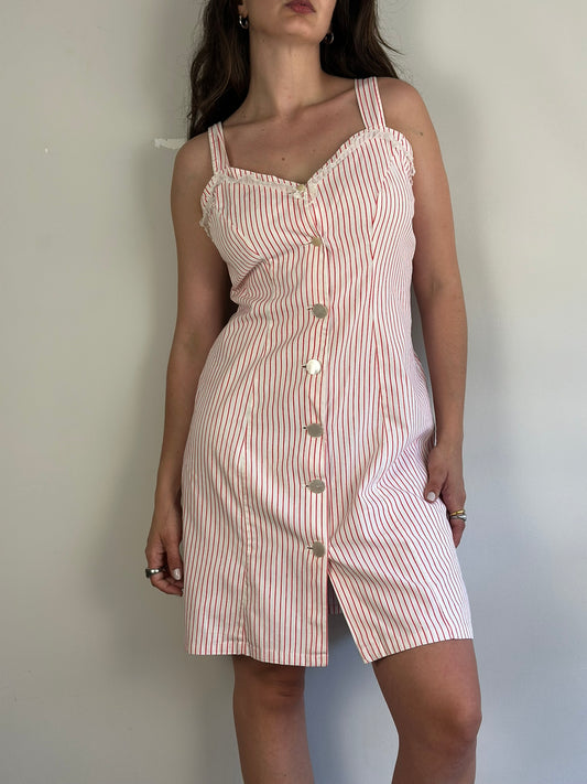 Vintage Striped Dress