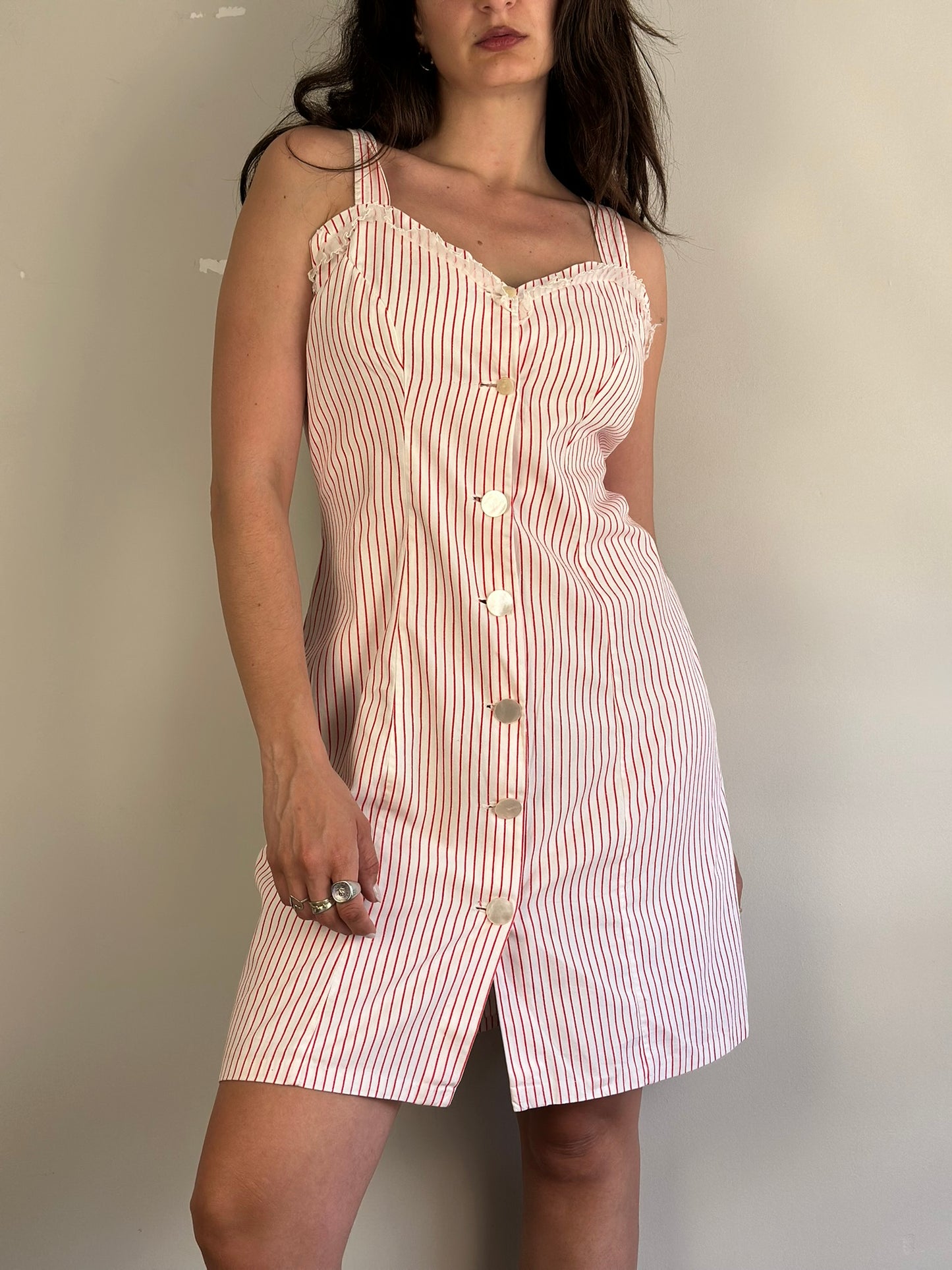 Vintage Striped Dress