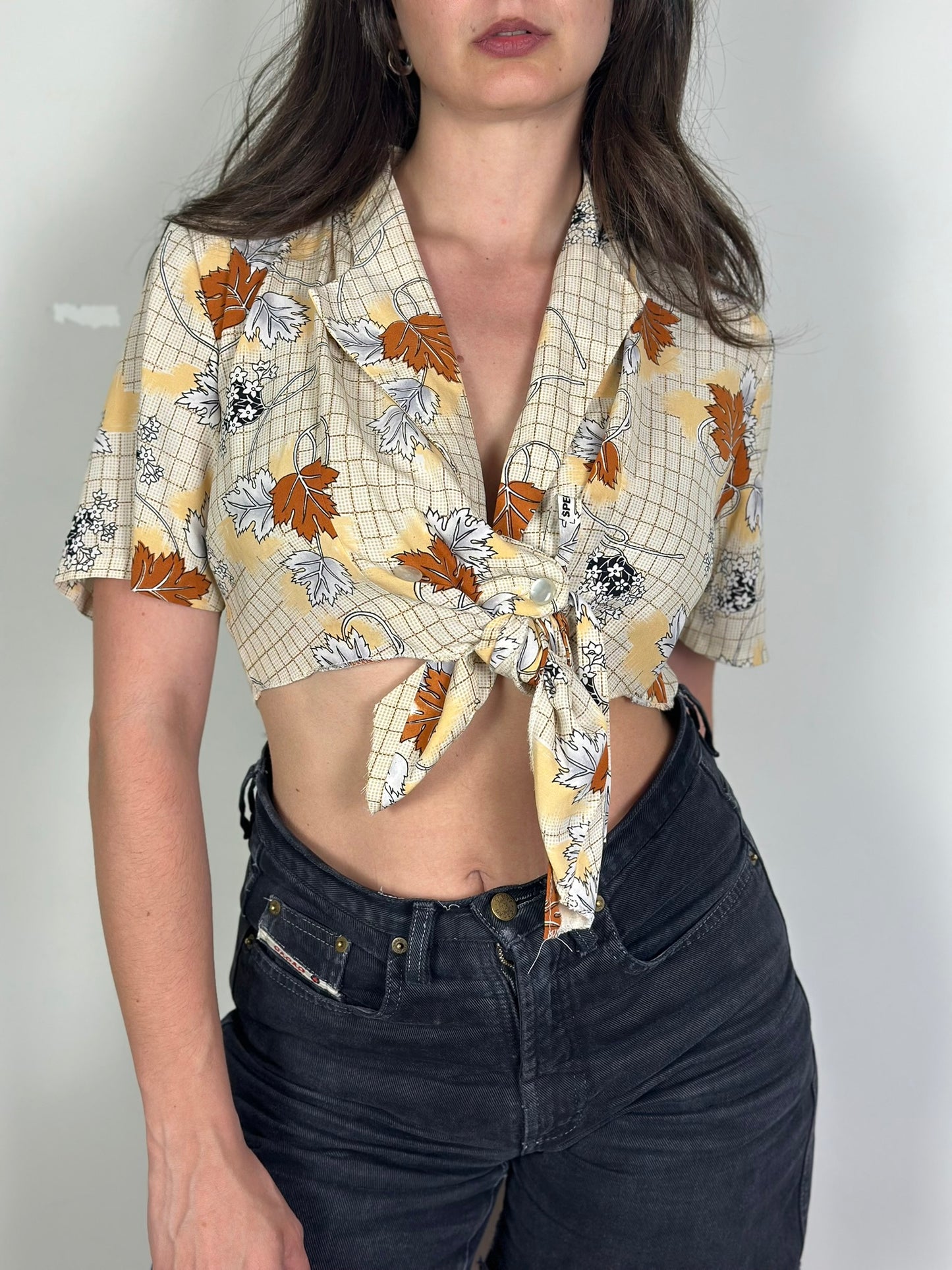 Vintage Crop Shirt