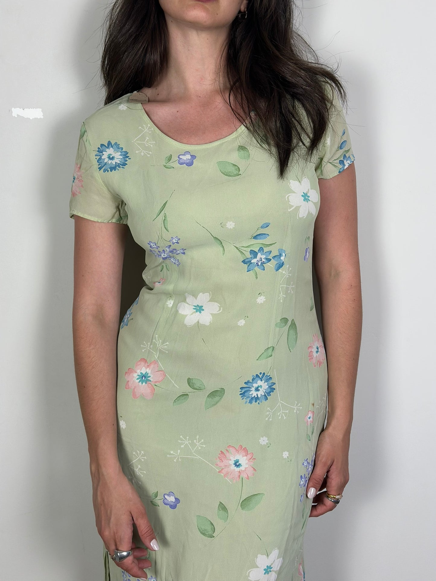 Vintage Maxi Floral Dress