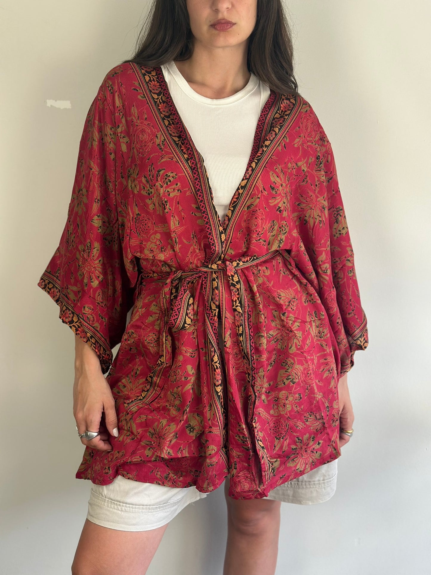 Recycled Silk Kimono