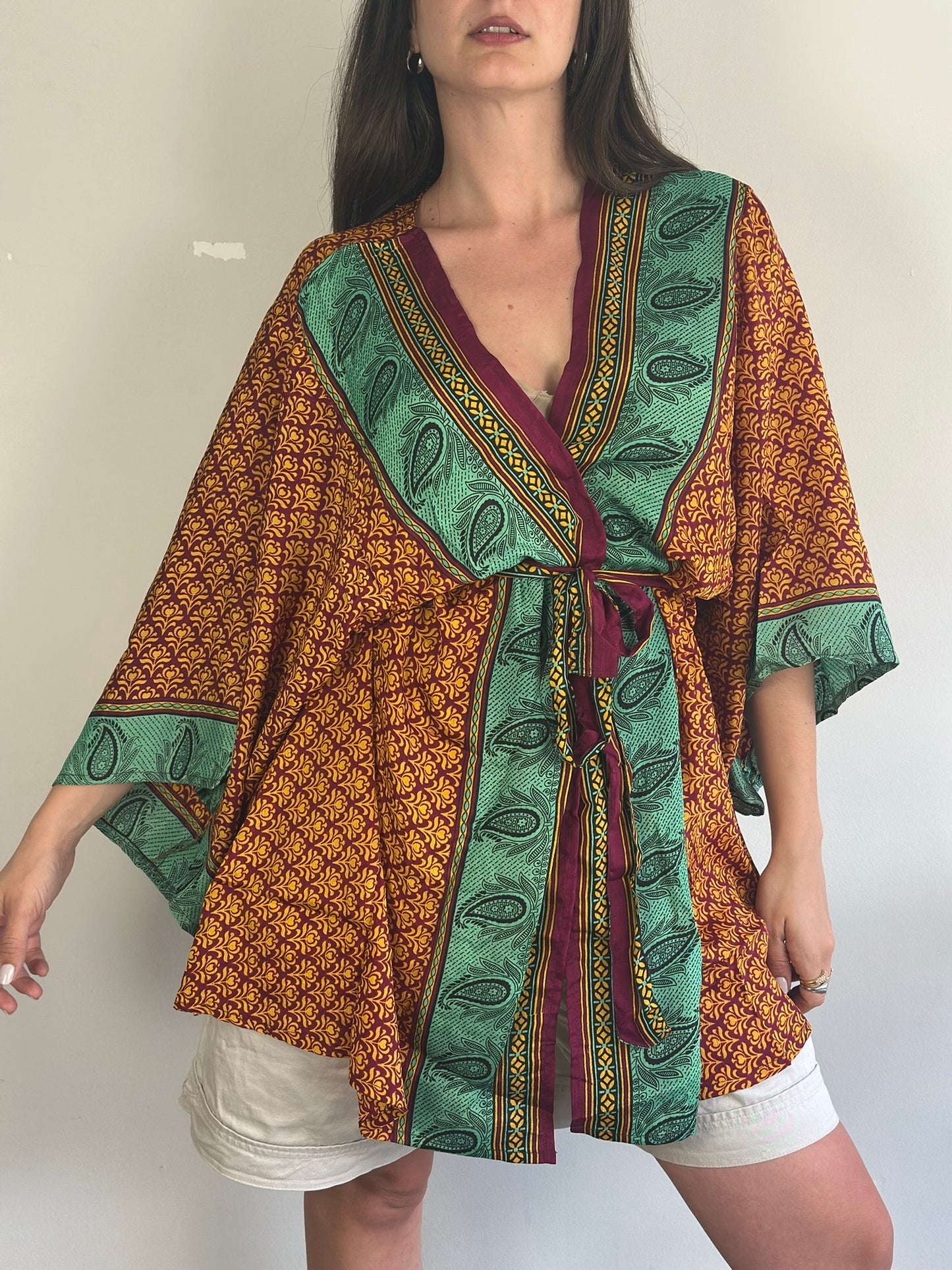 Recycled Silk Kimono