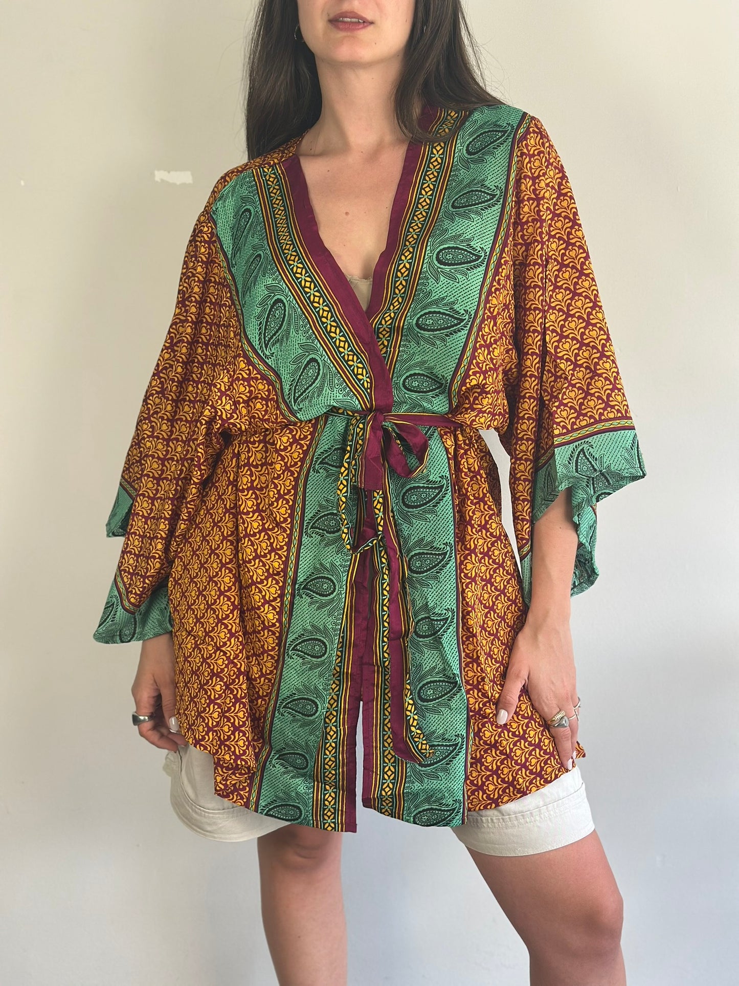 Recycled Silk Kimono