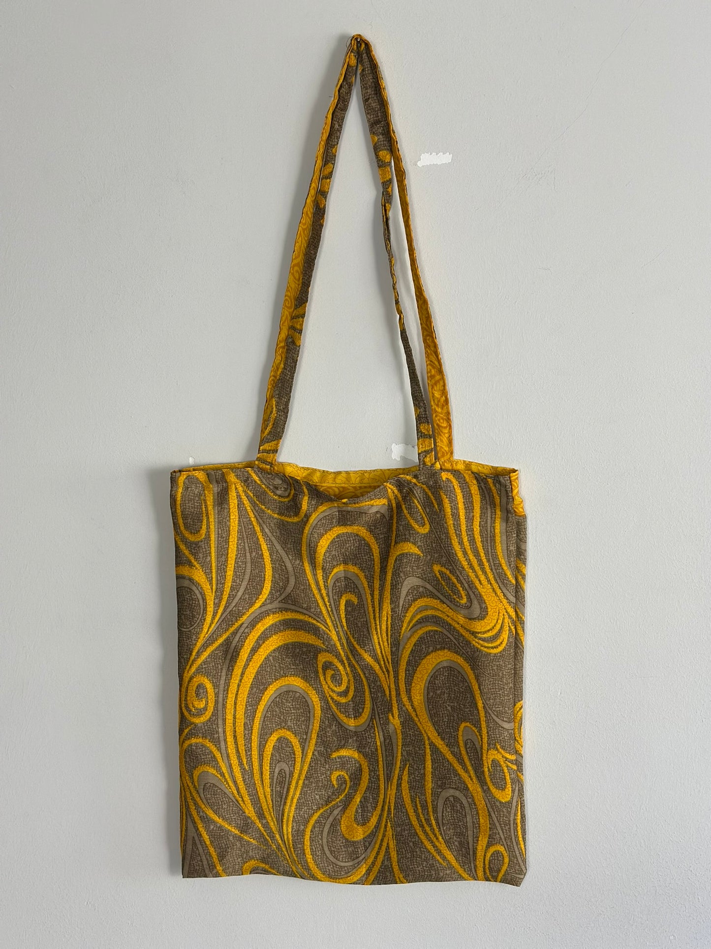Recycled Silk Tote Bag