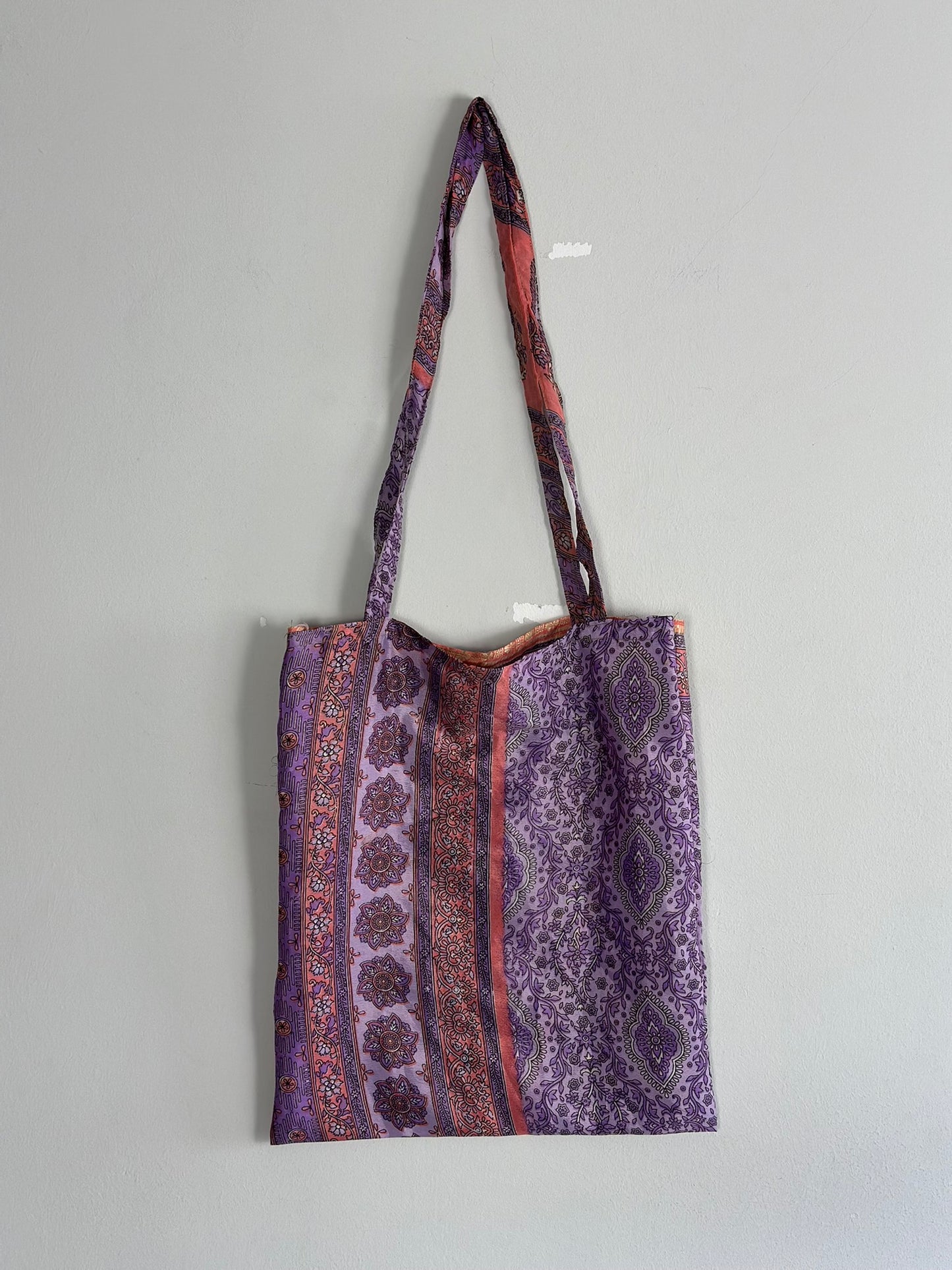 Recycled Silk Tote Bag