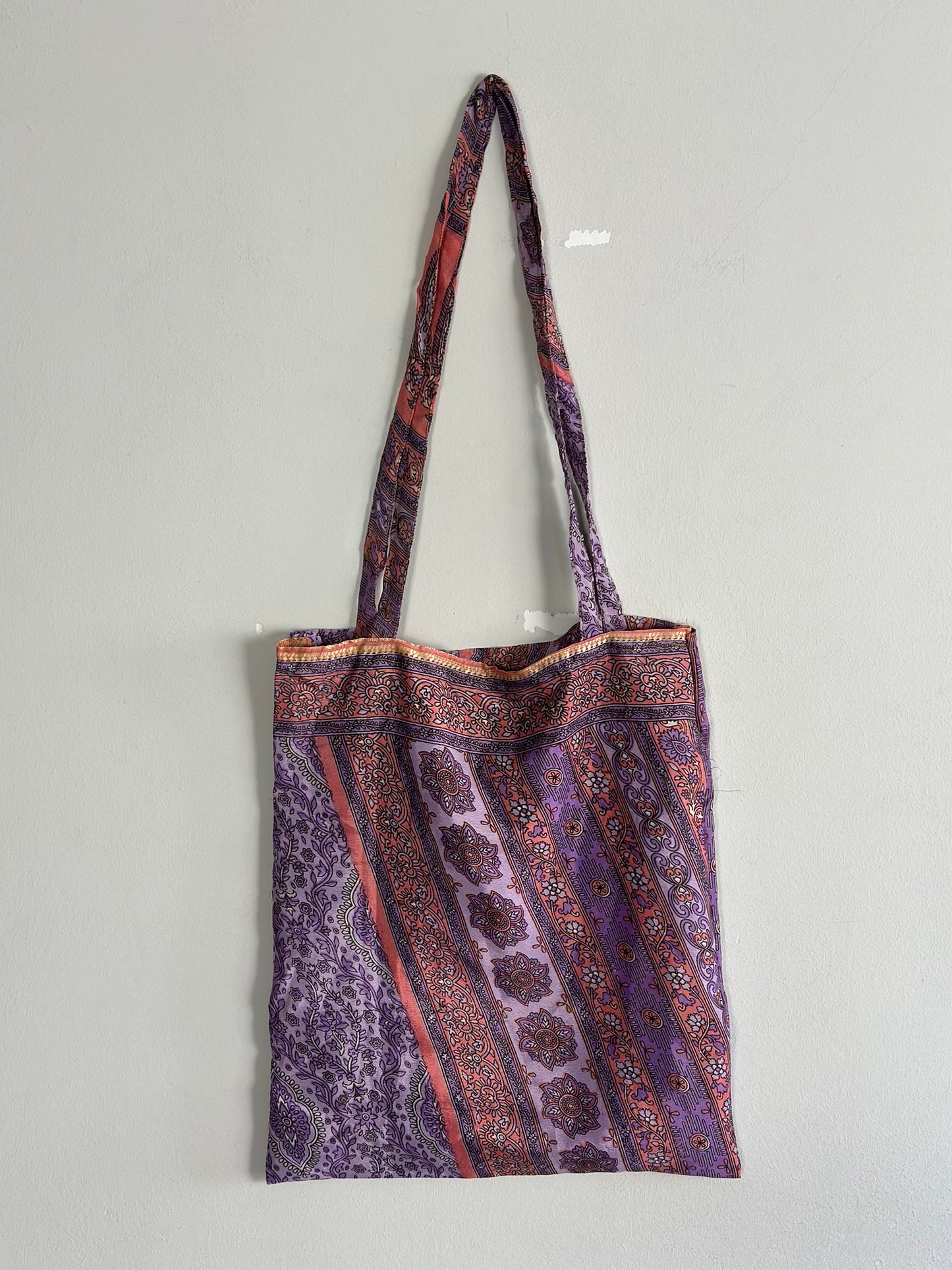 Recycled Silk Tote Bag