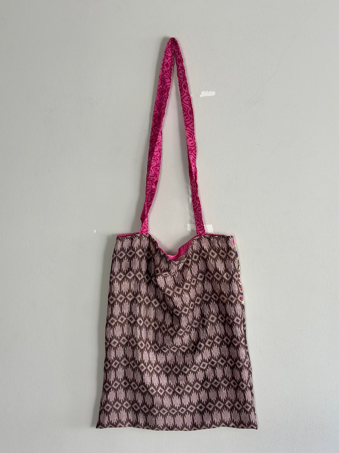 Recycled Silk Tote Bag