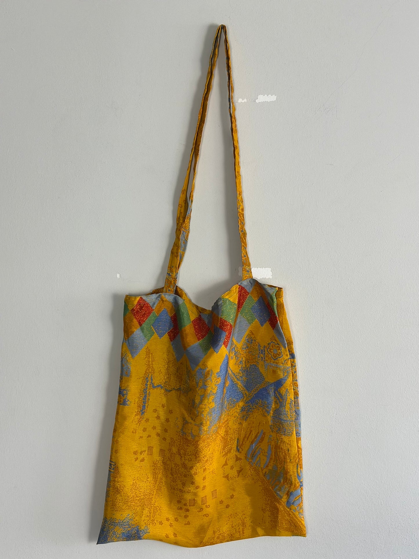 Recycled Silk Tote Bag