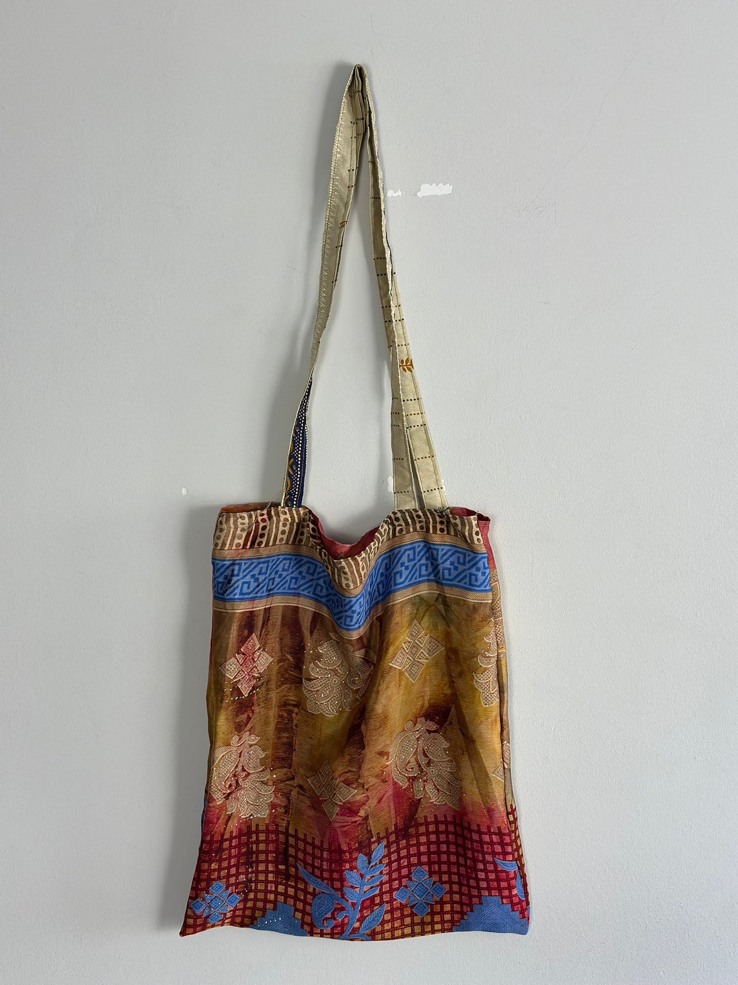 Recycled Silk Tote Bag