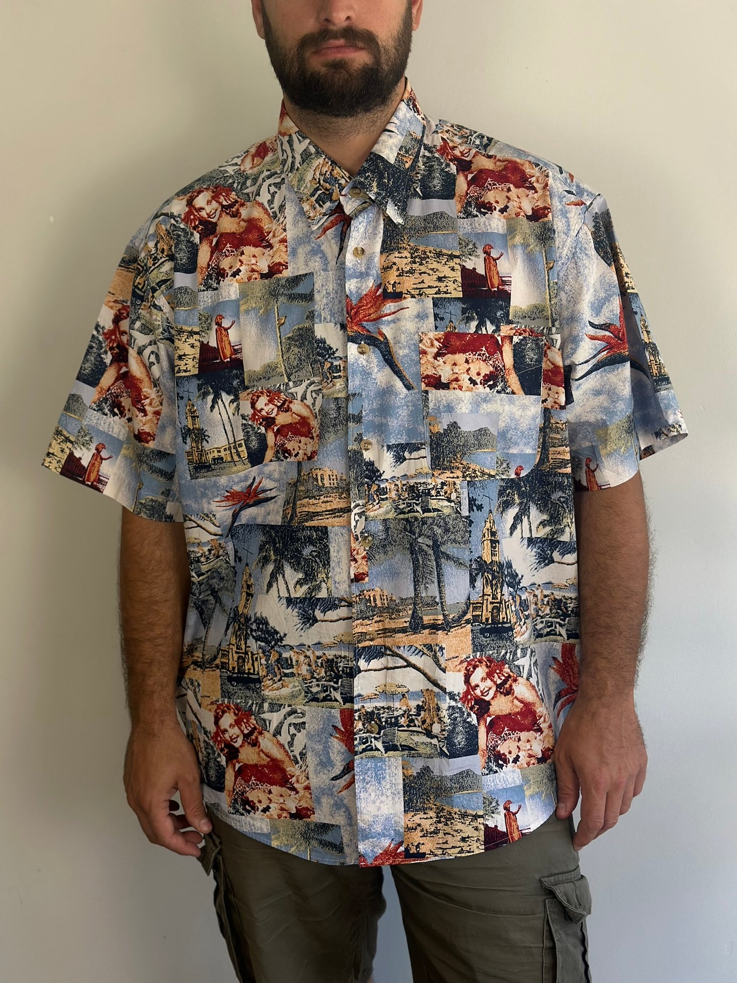 Vintage Patterned Shirt