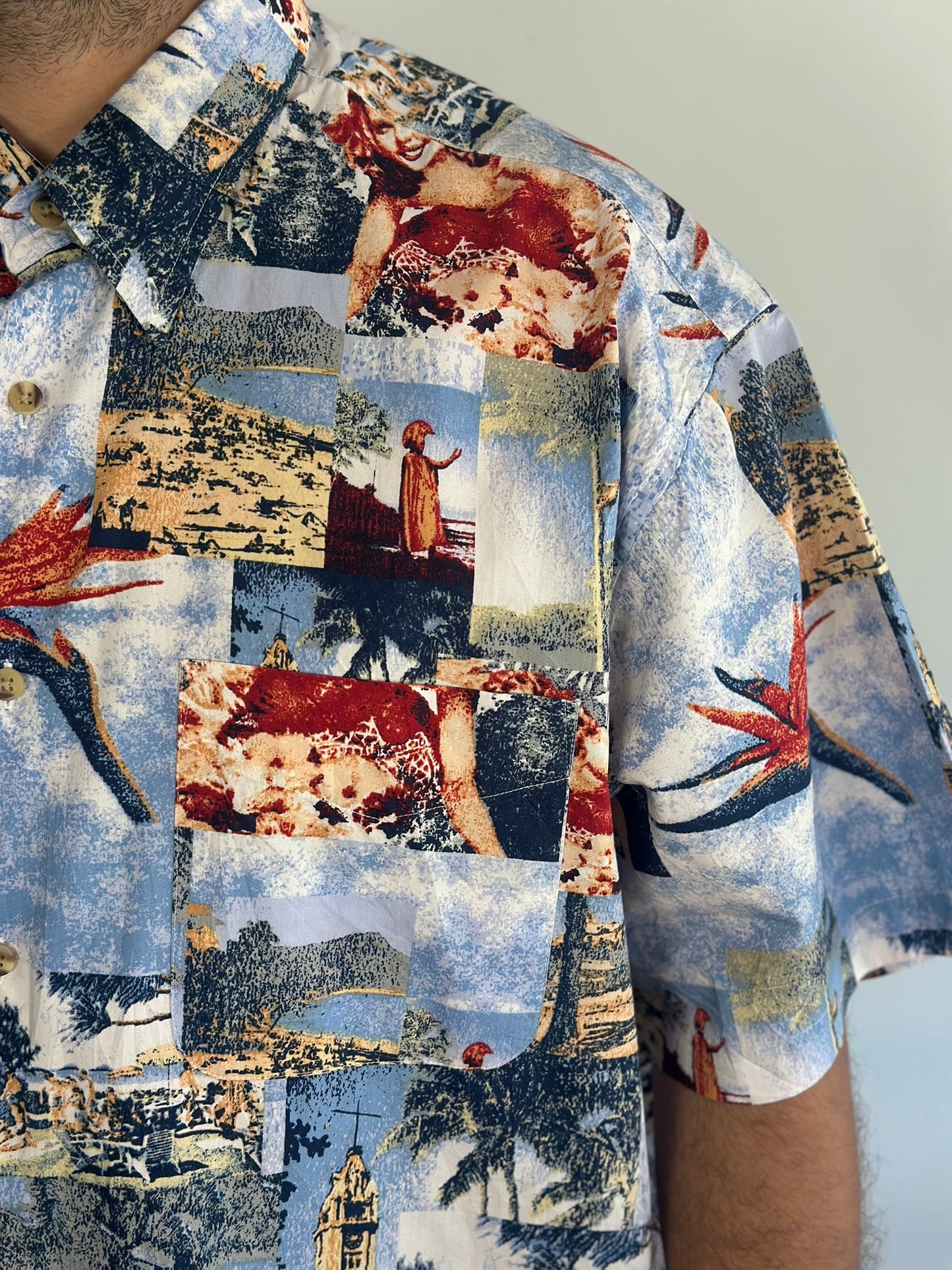 Vintage Patterned Shirt