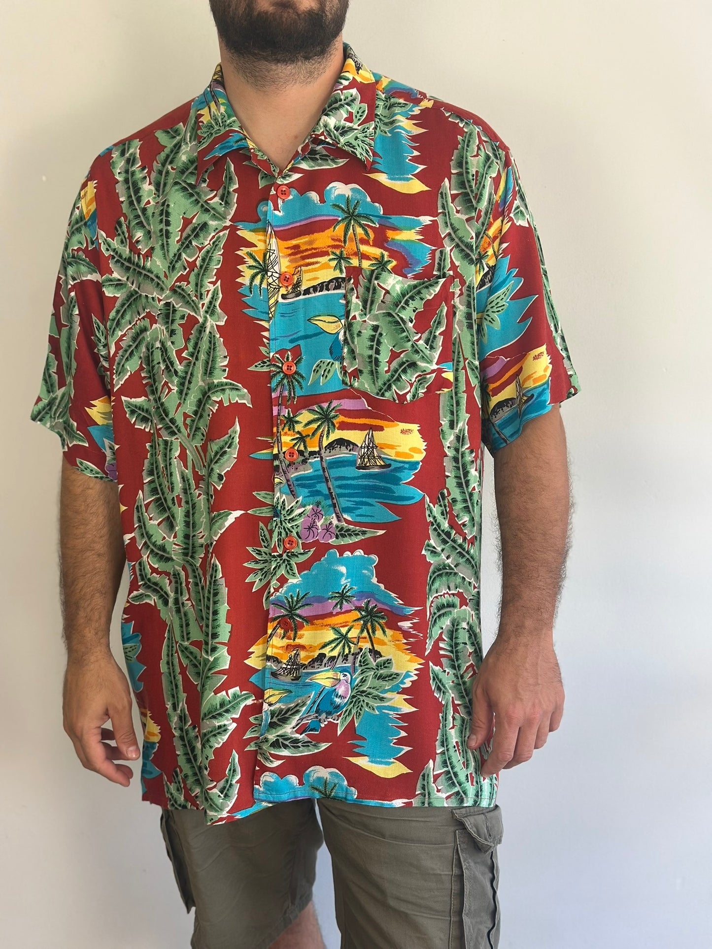 Vintage Patterned Shirt