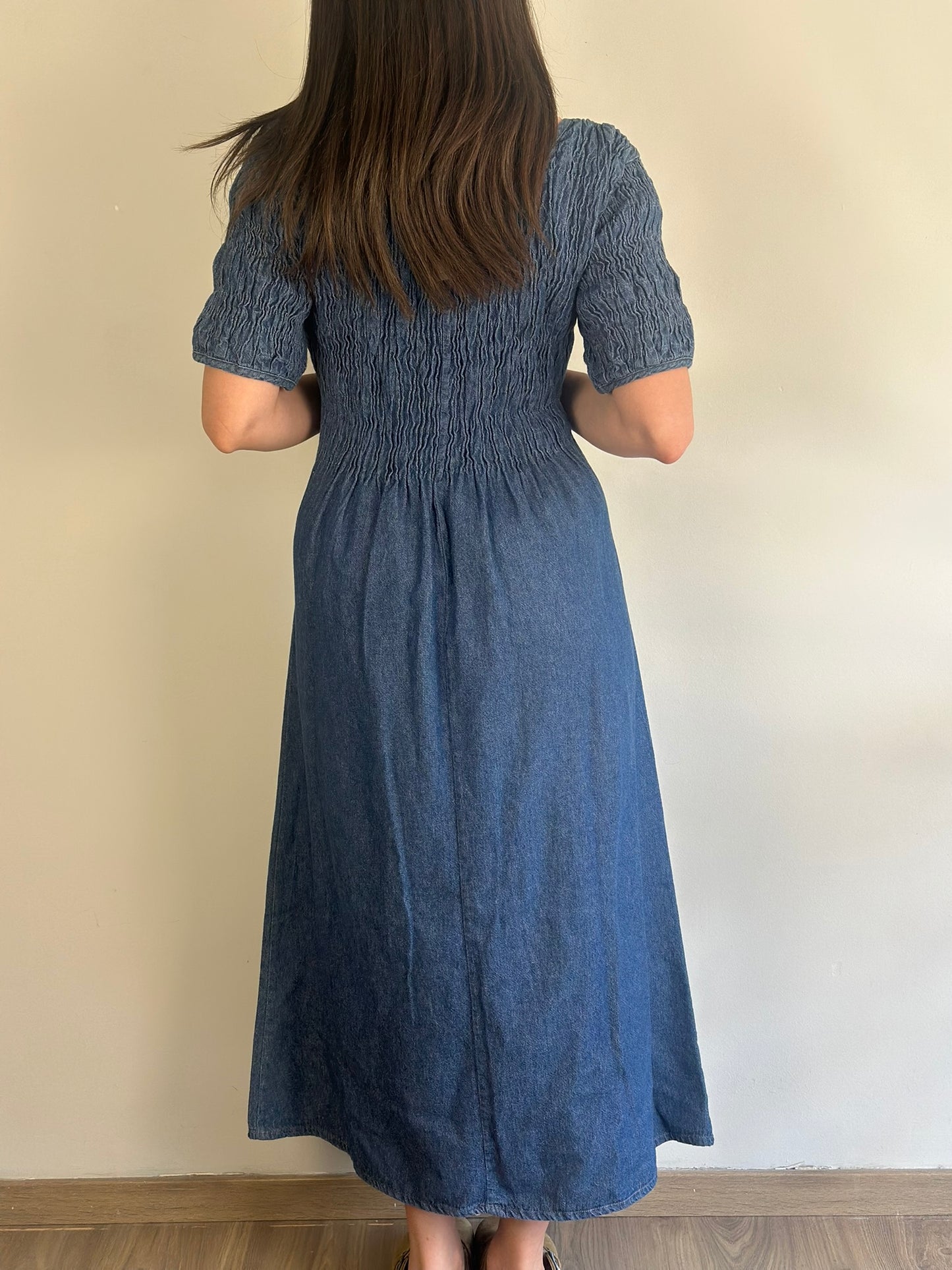 Vintage Maxi Denim Dress