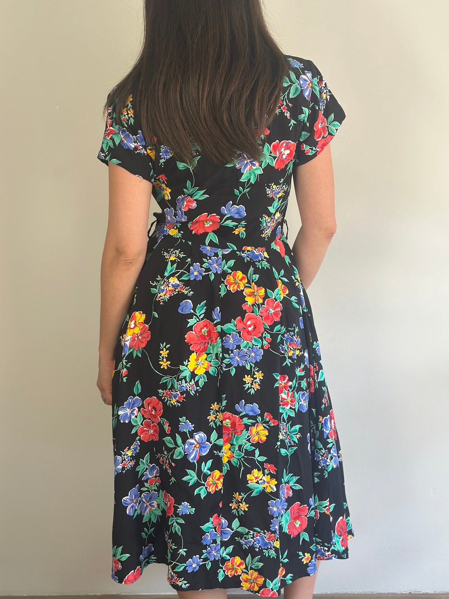 Vintage Floral Dress