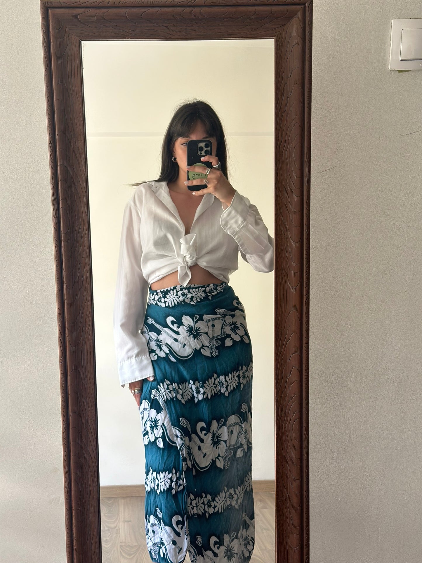 Vintage Wrap Skirt