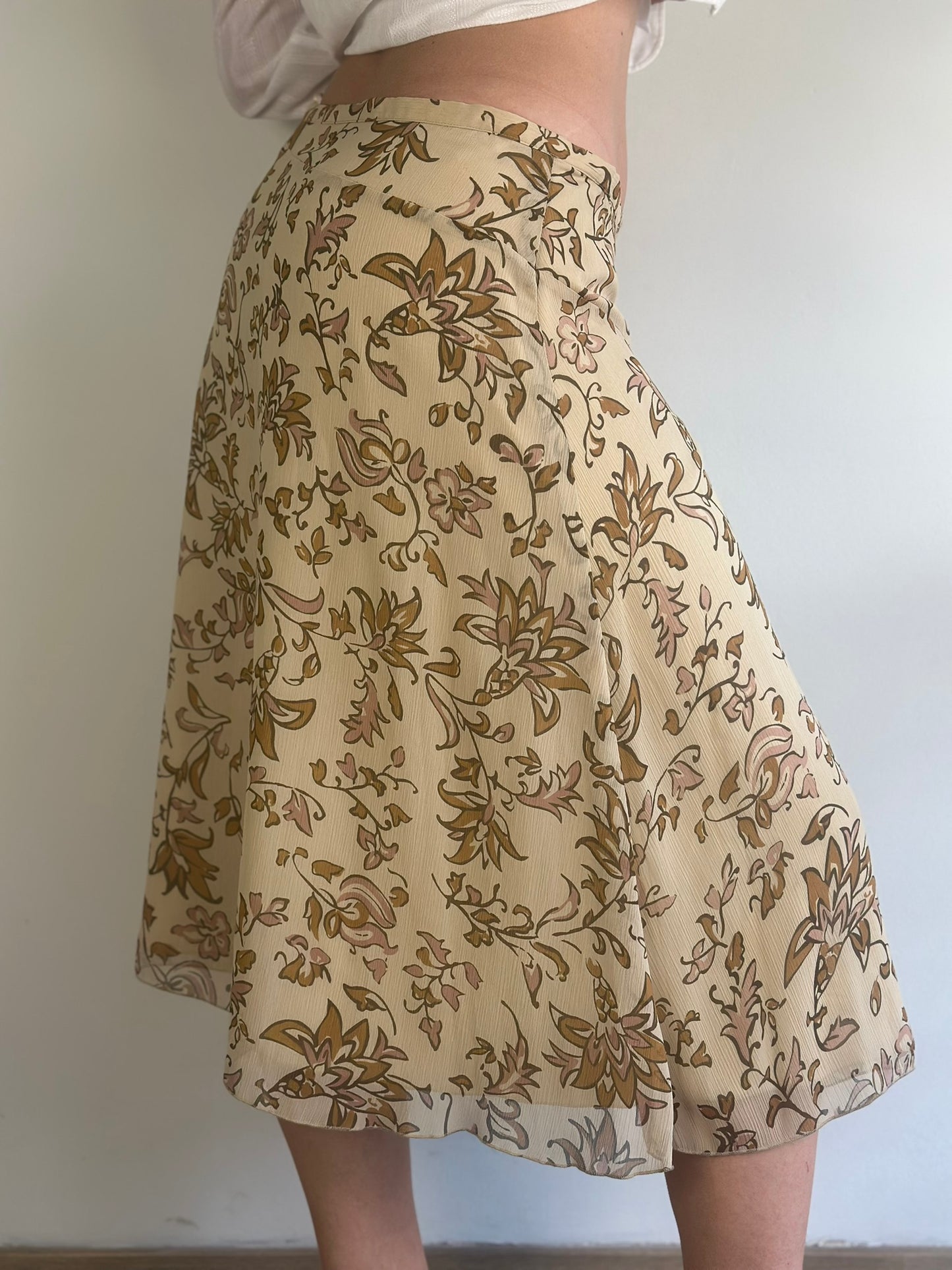 Vintage Midi Skirt