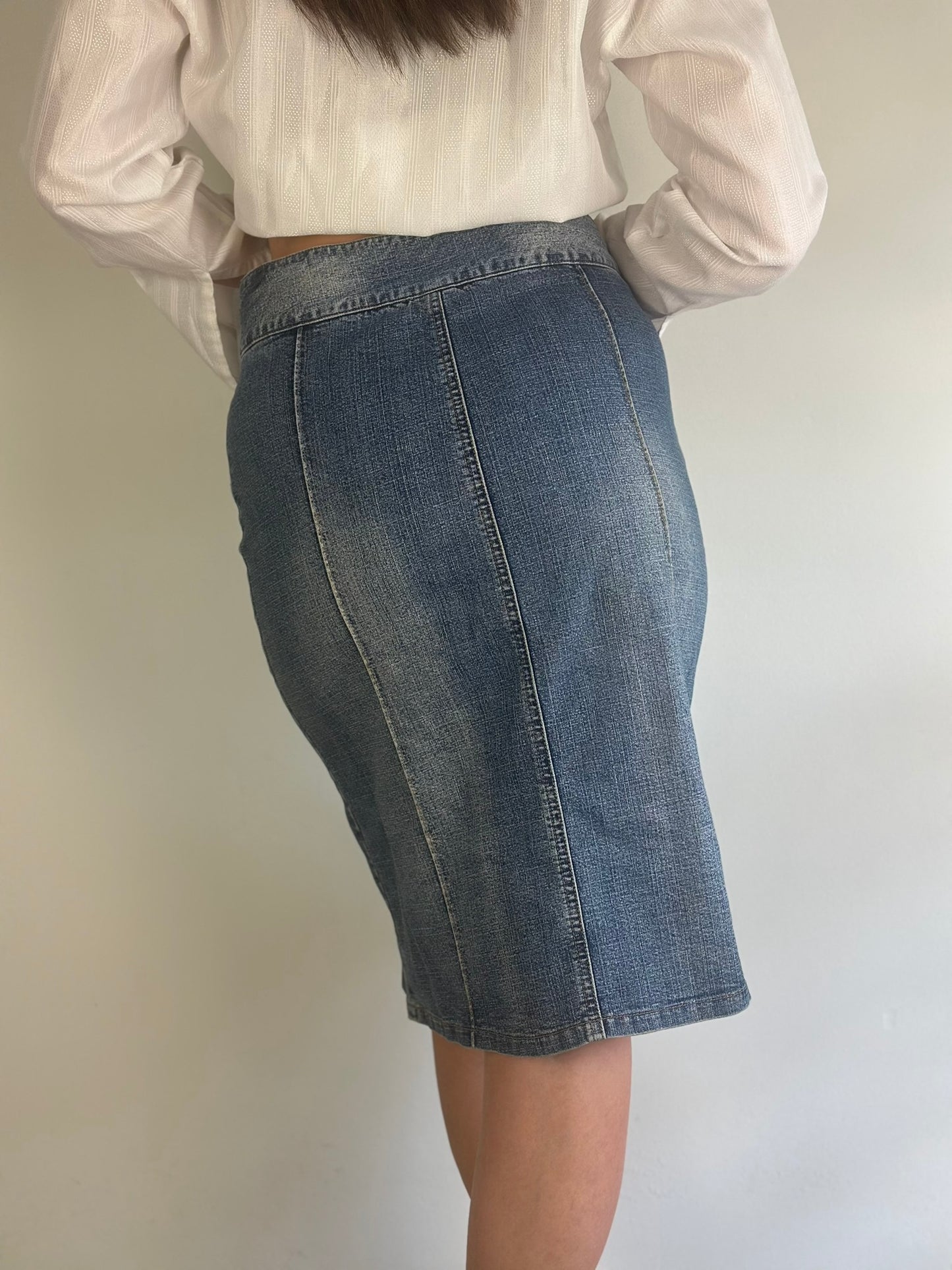Vintage Denim Skirt