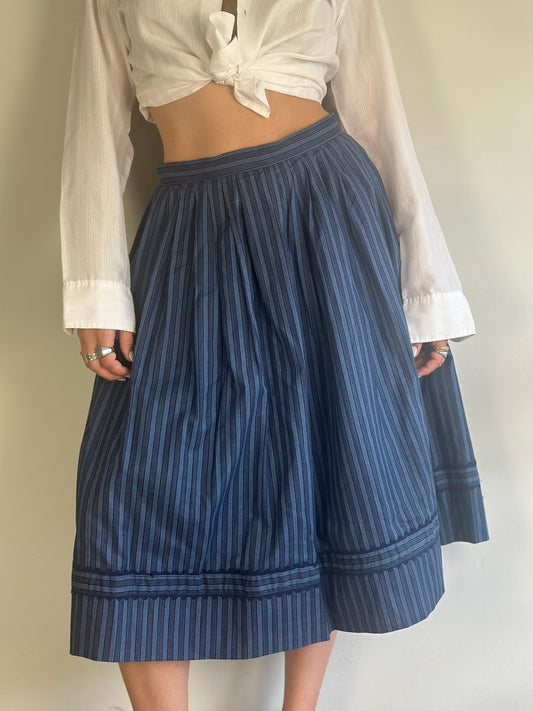 Vintage Striped Skirt