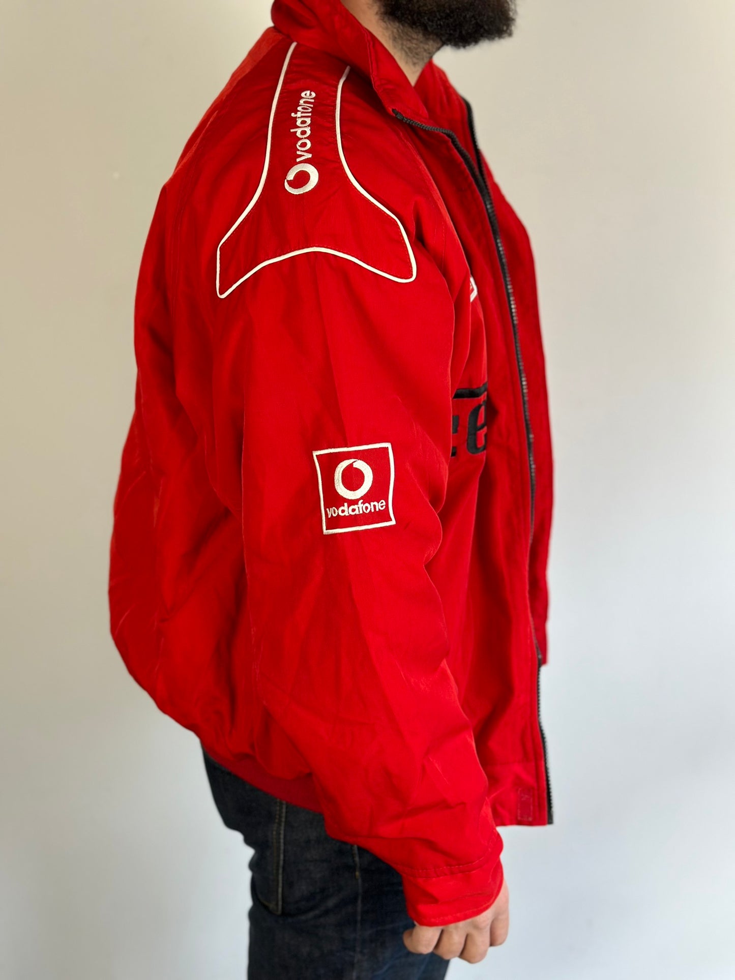 Vintage Ferrari Vodafone Bomber Jacket