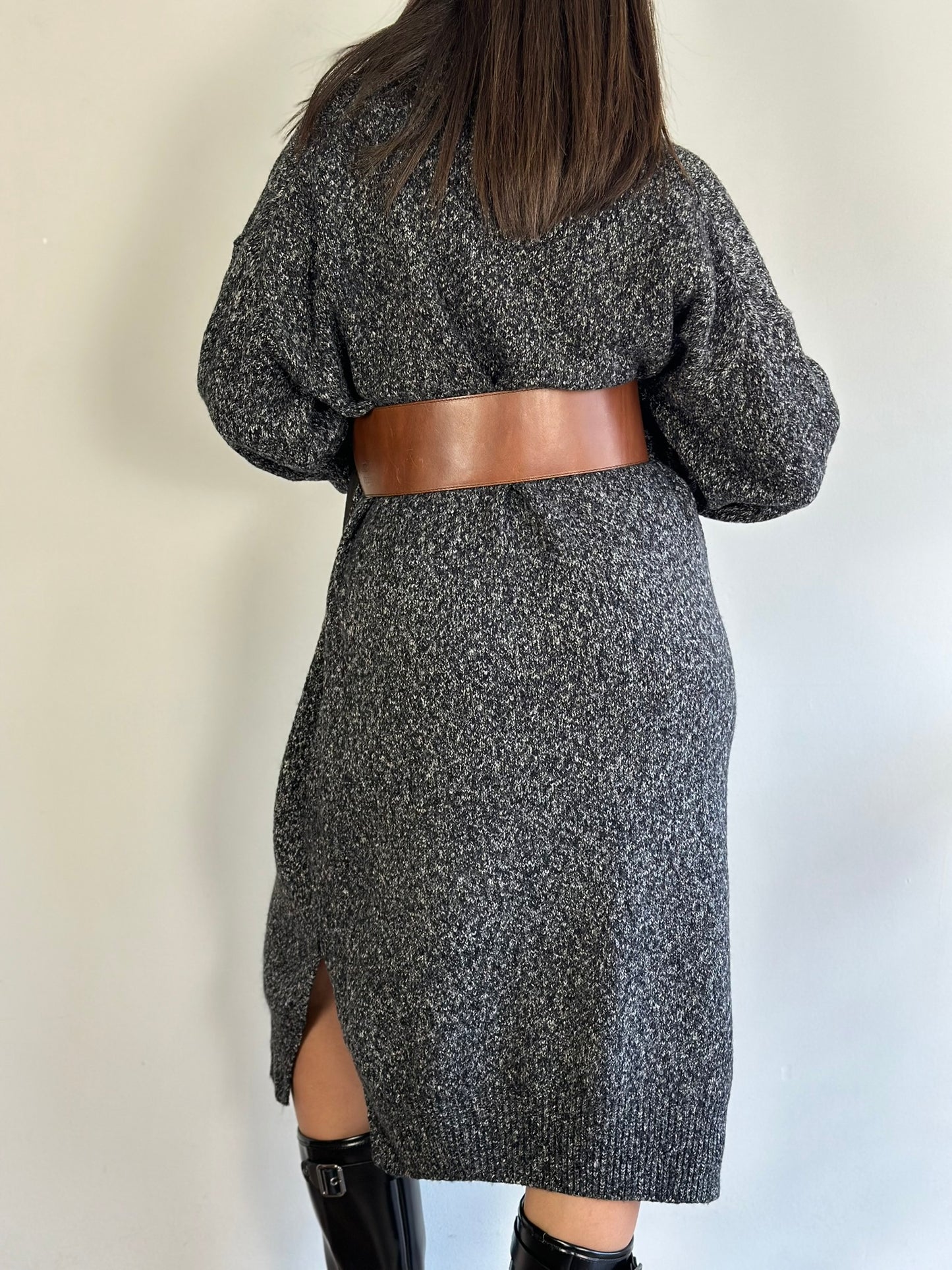 Dark Grey Dress