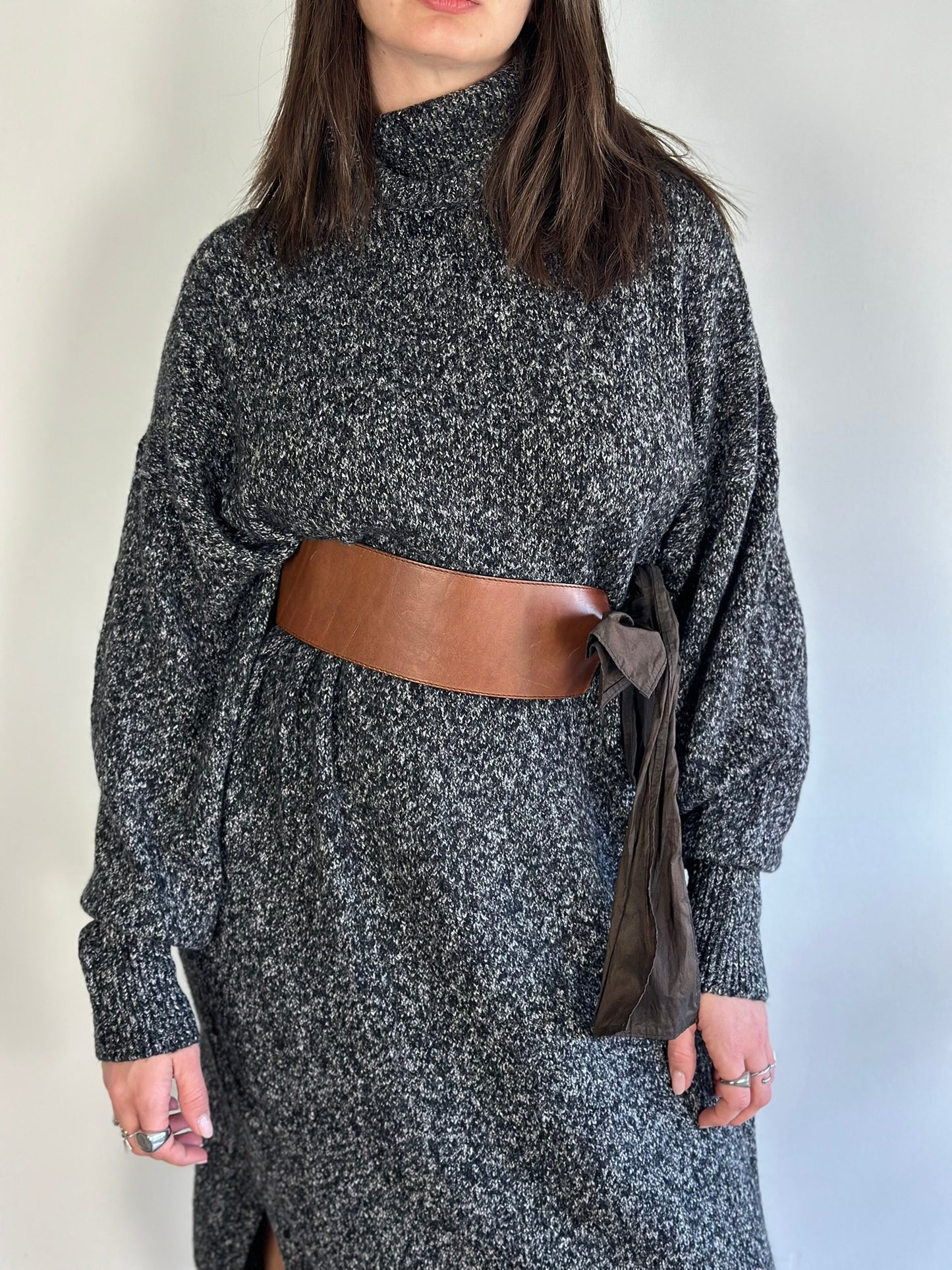 Dark Grey Dress