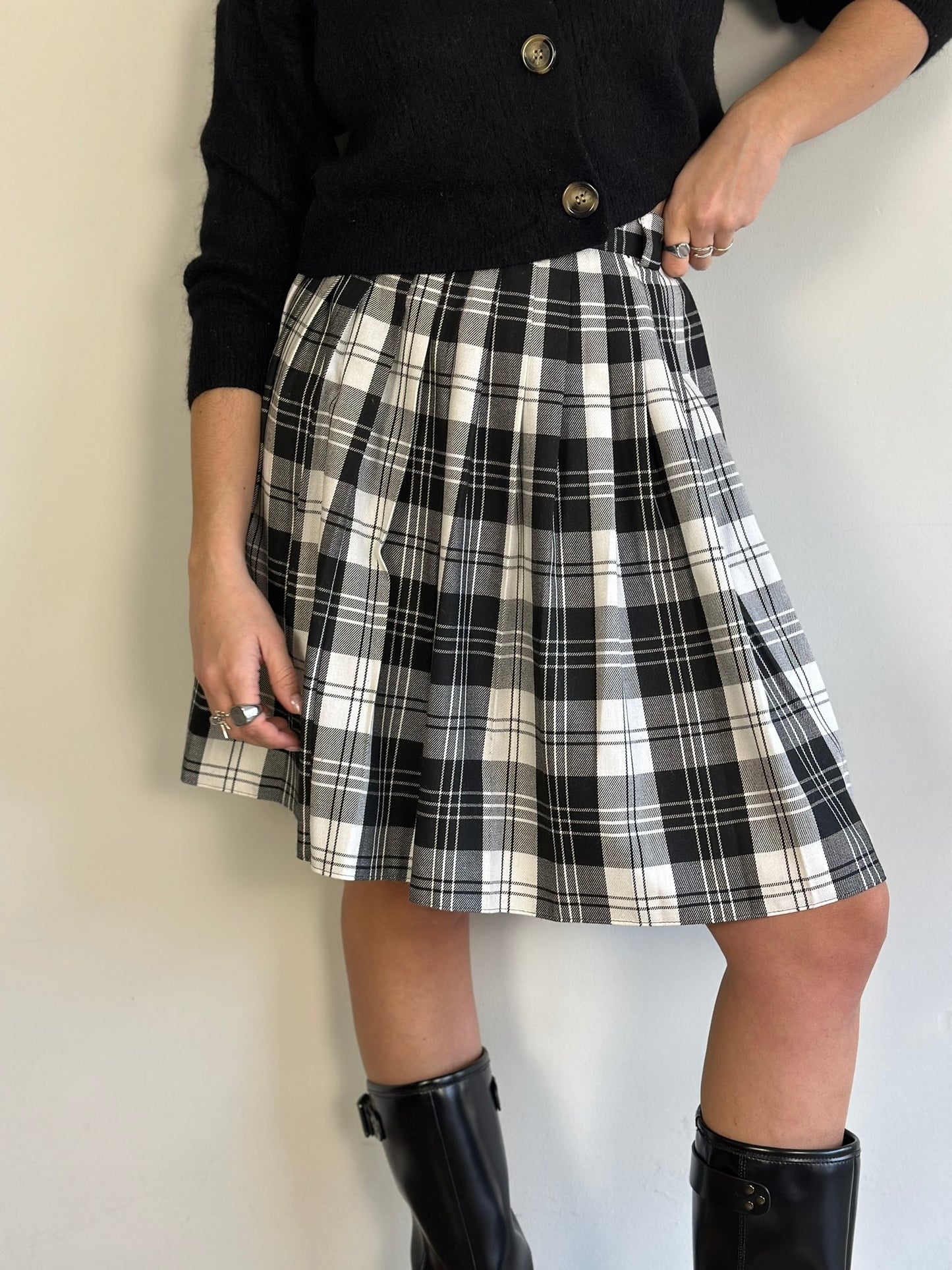 Vintage Plaid Skirt