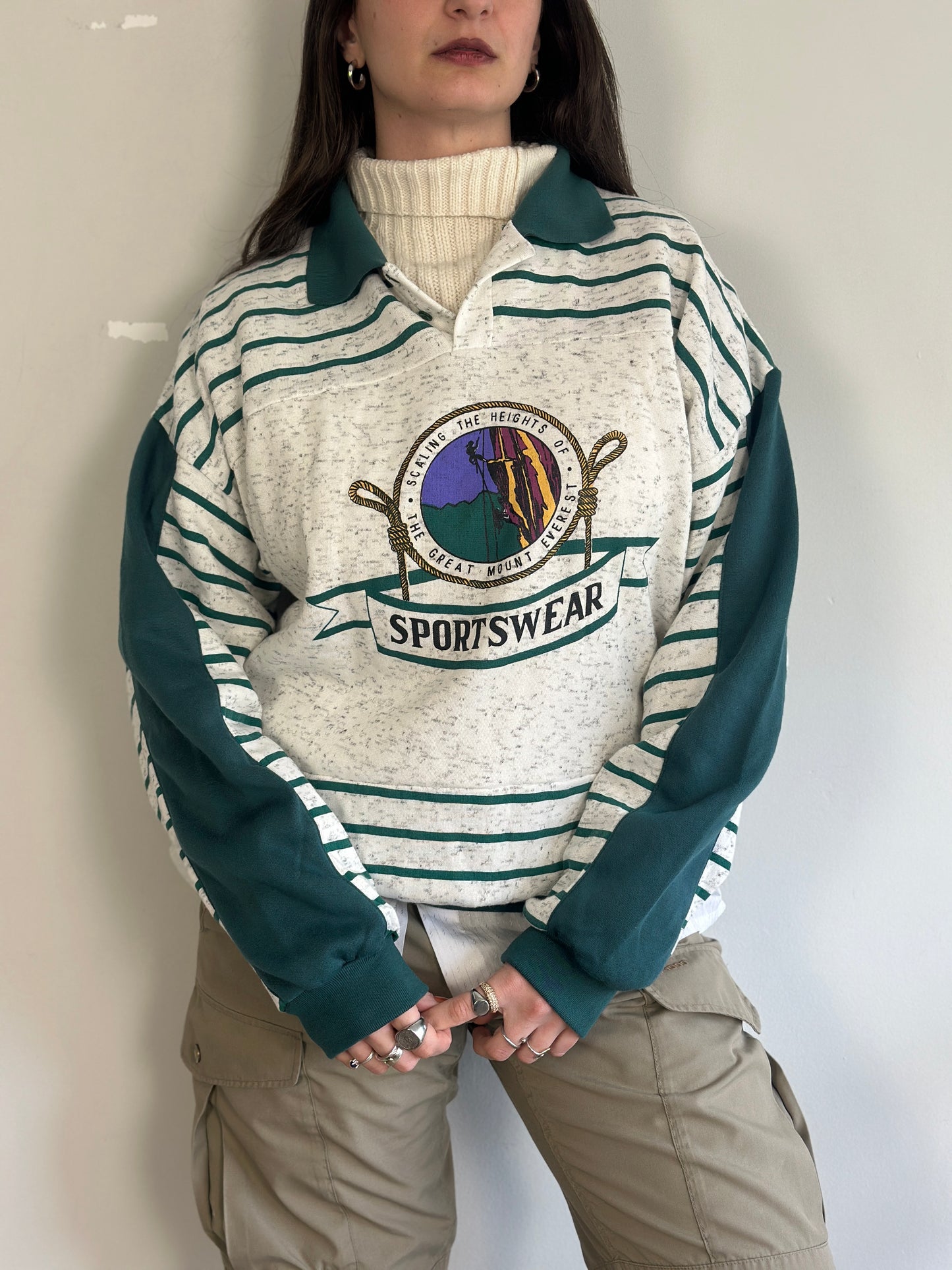 Vintage Polo Sweatshirt