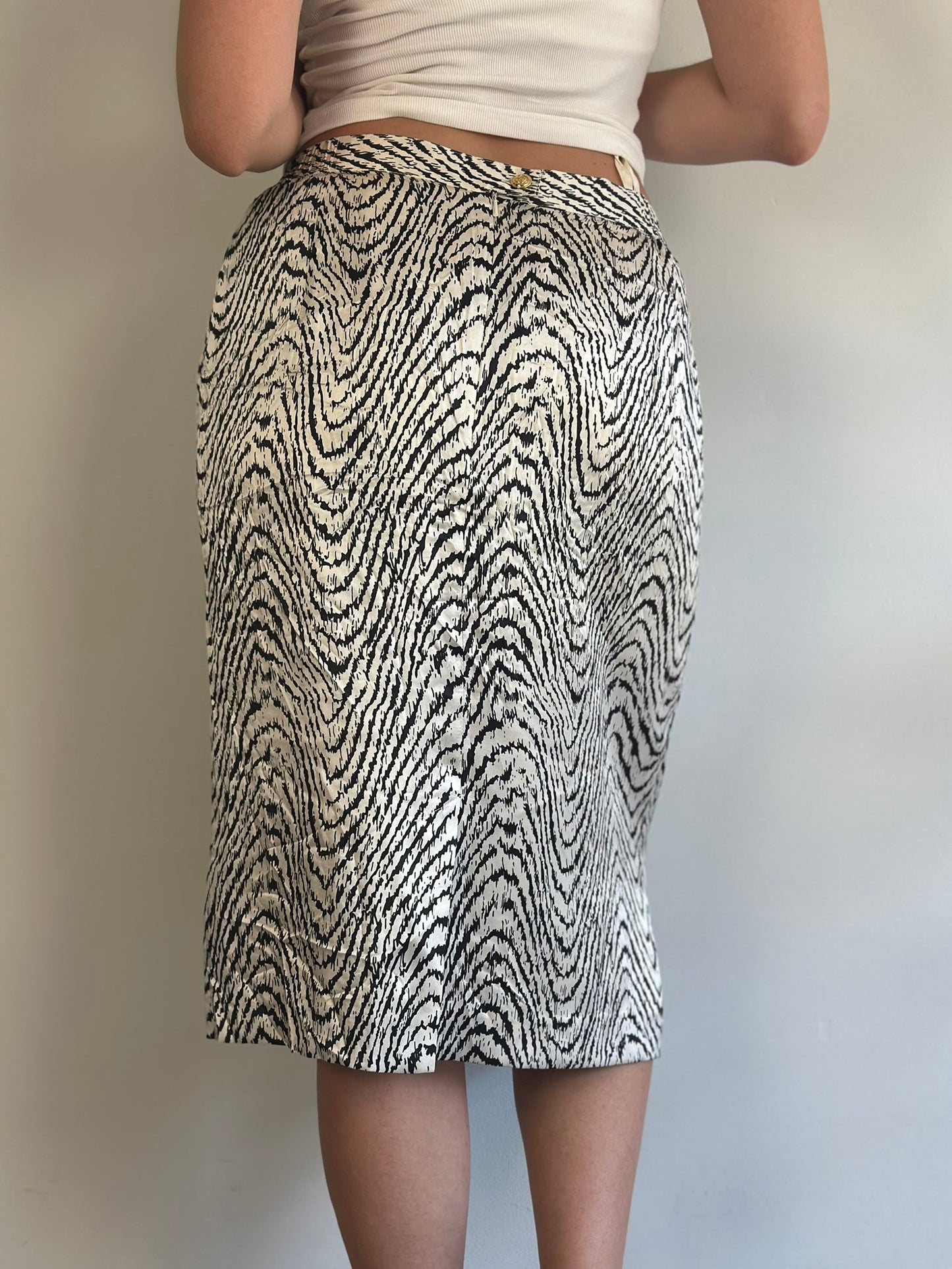Vintage Silk Skirt