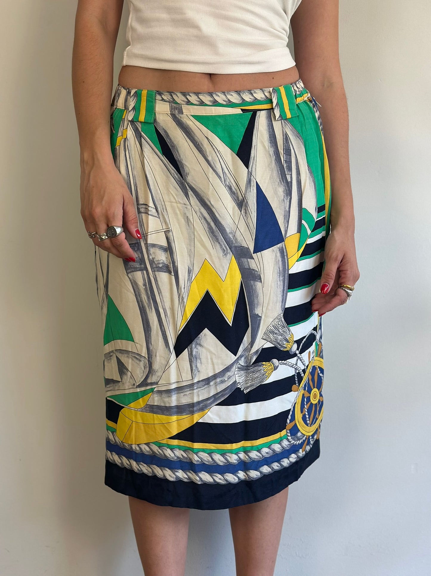 Vintage Midi Skirt
