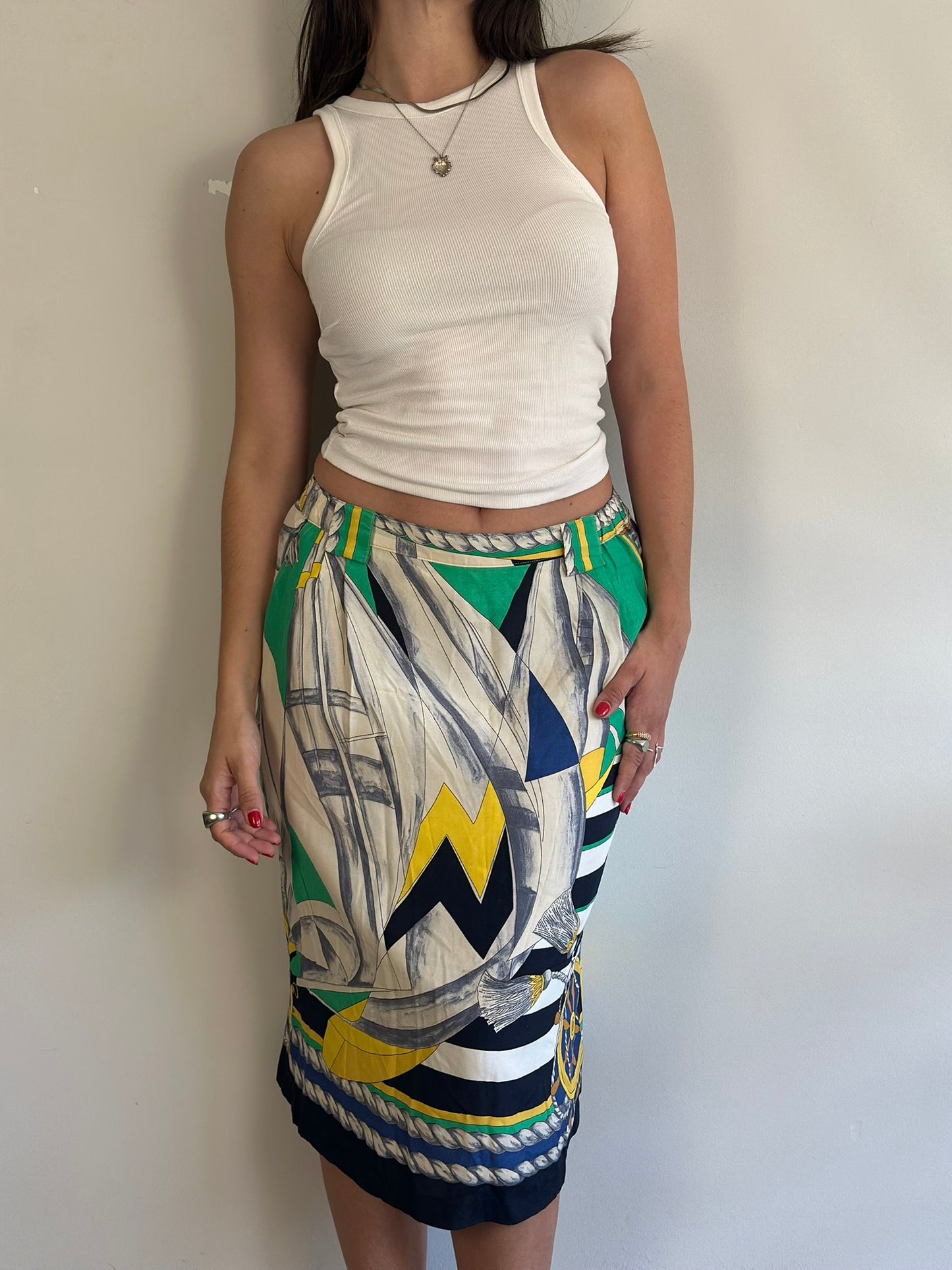 Vintage Midi Skirt