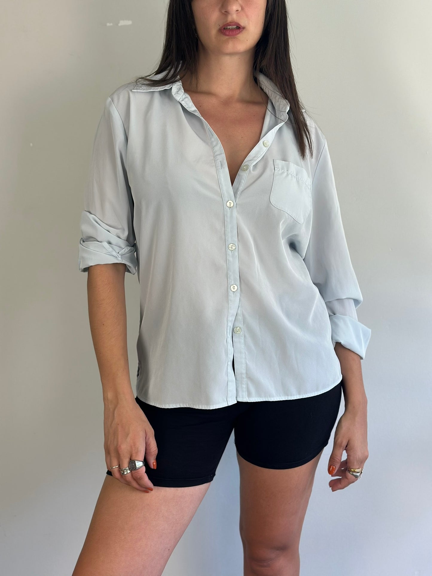 Vintage Baby Blue Shirt