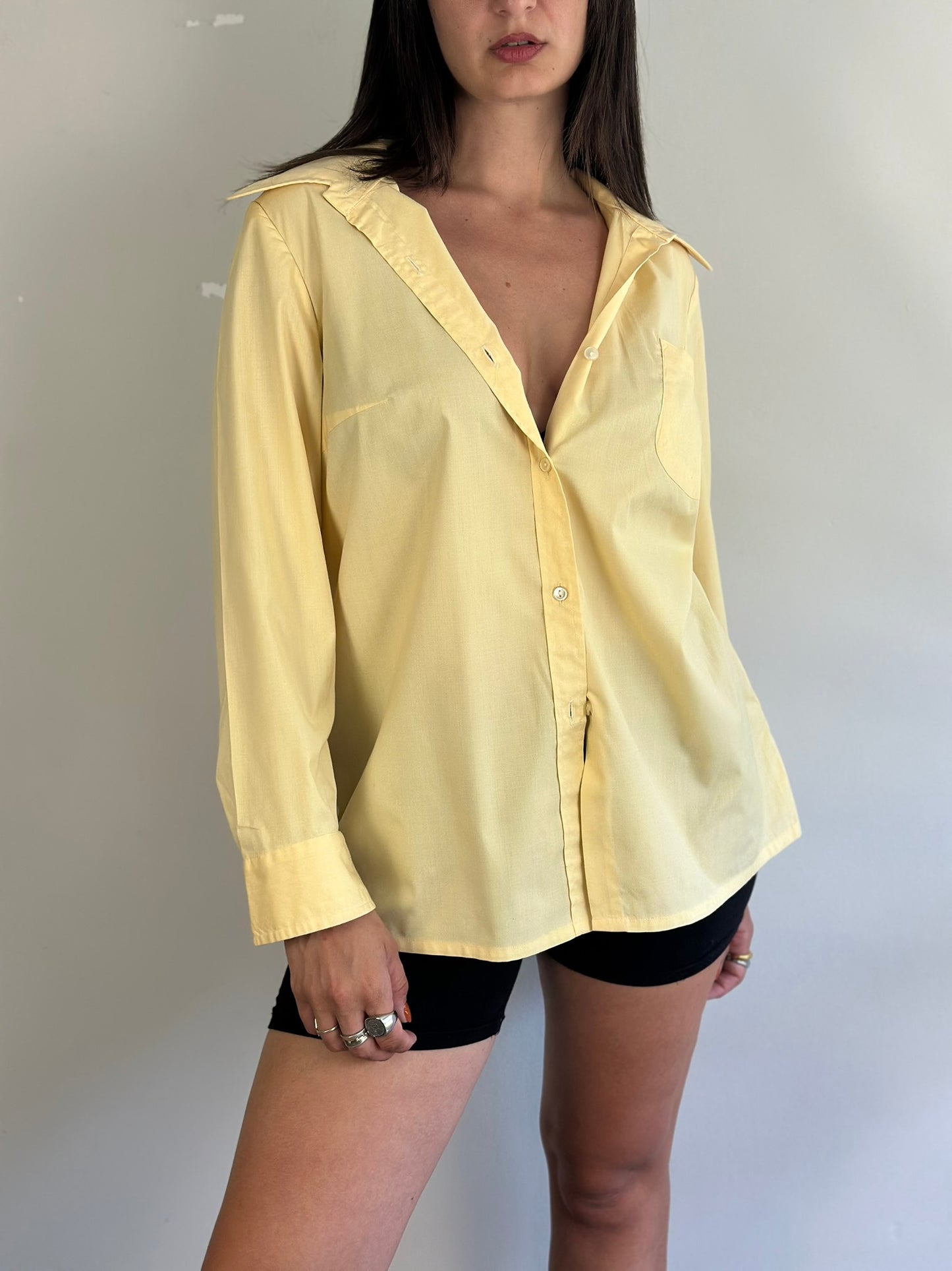 Vintage Yellow Shirt